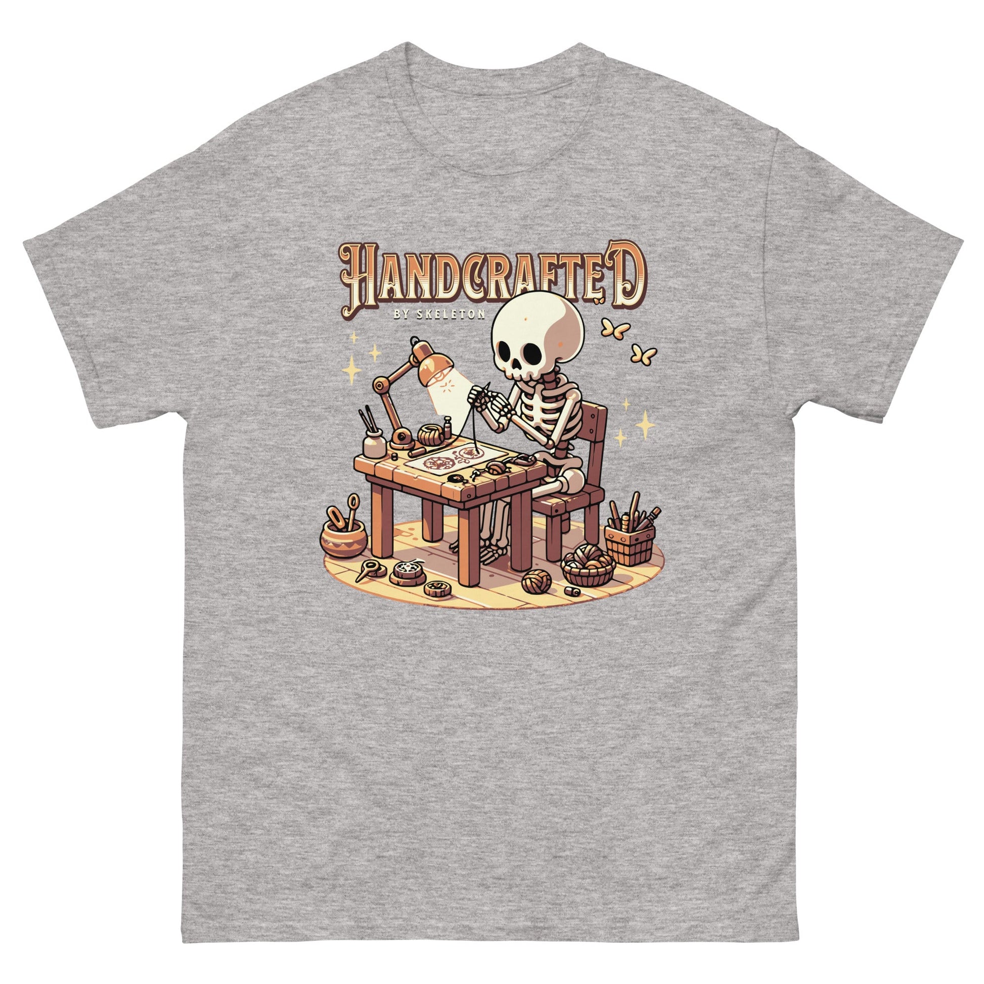 Handcrafted by Skeleton Men's classic tee - Elevaleaf -