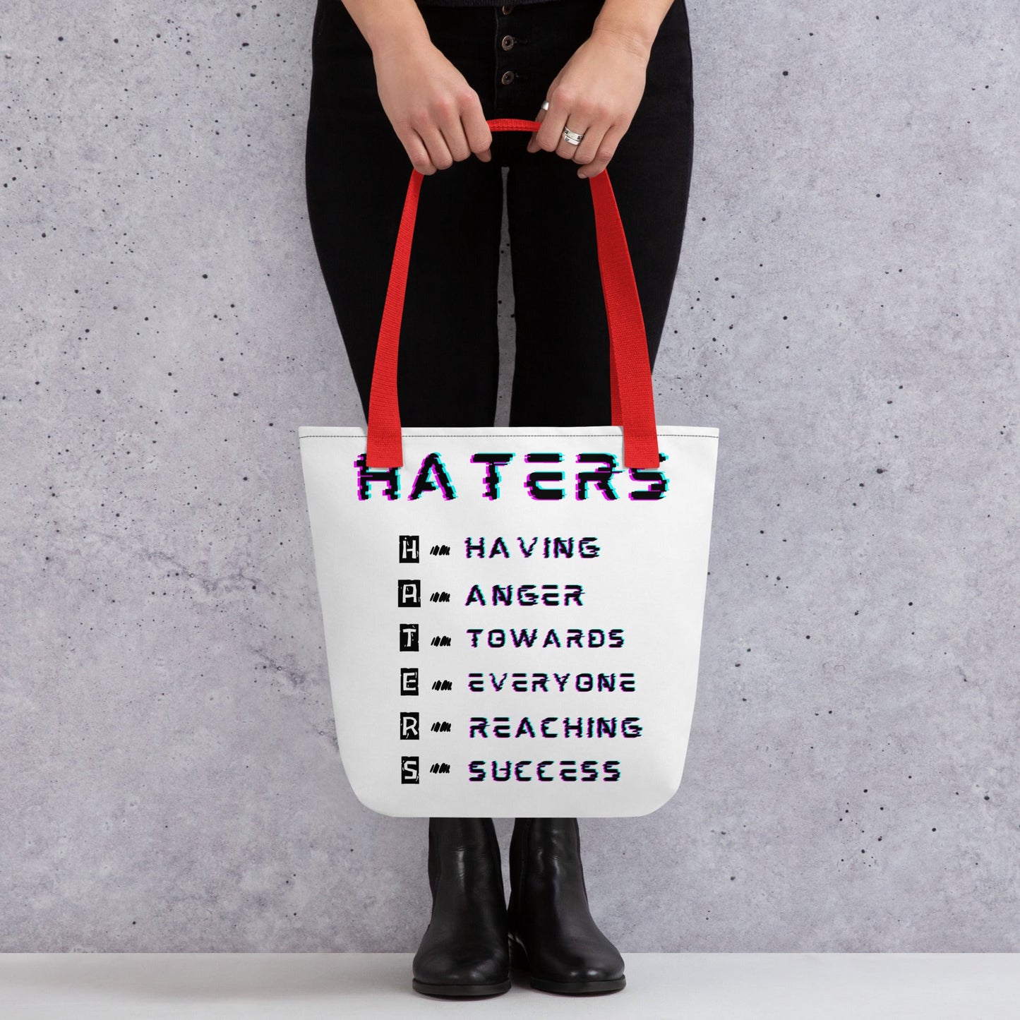 Haters Tote bag - Elevaleaf - 