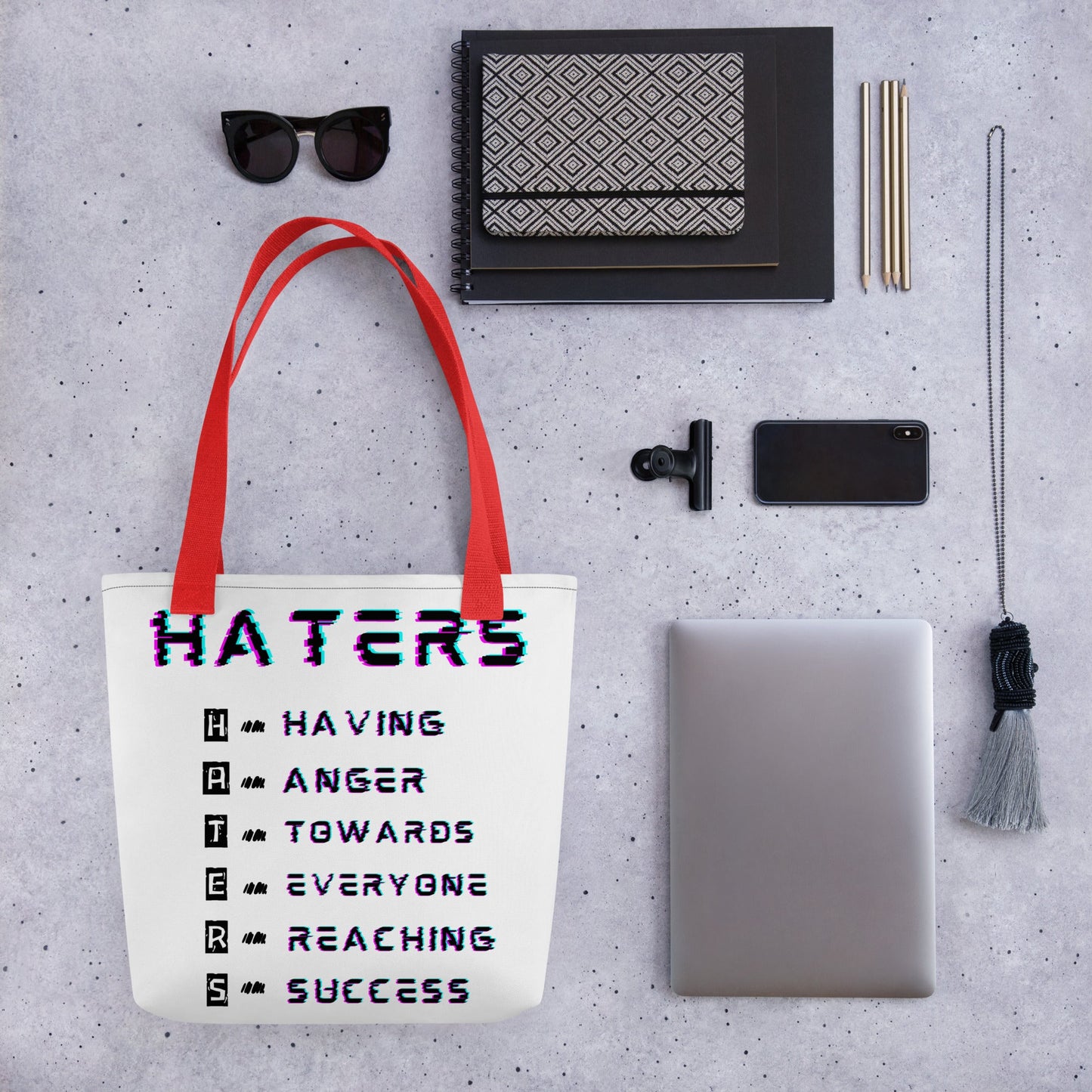 Haters Tote bag - Elevaleaf - 