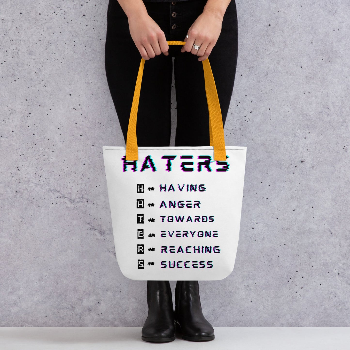 Haters Tote bag - Elevaleaf - 