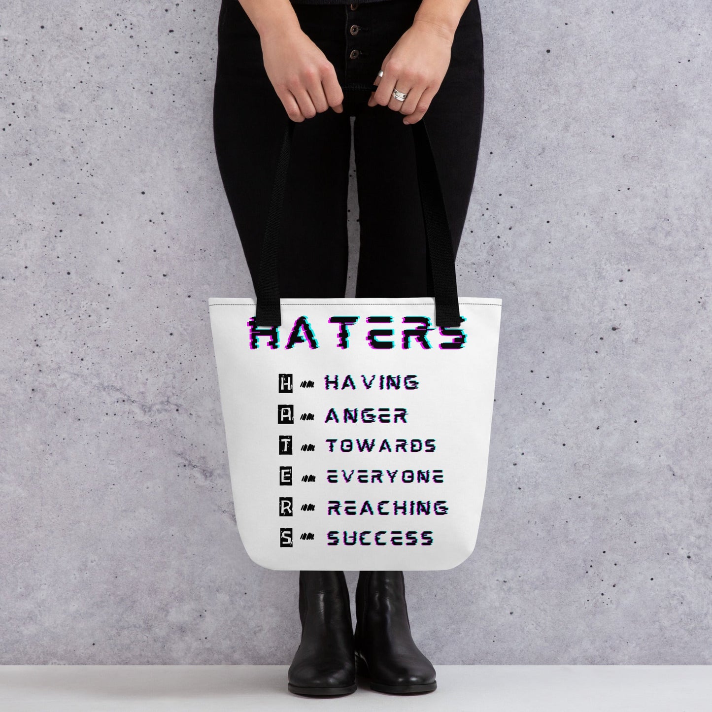 Haters Tote bag - Elevaleaf - 