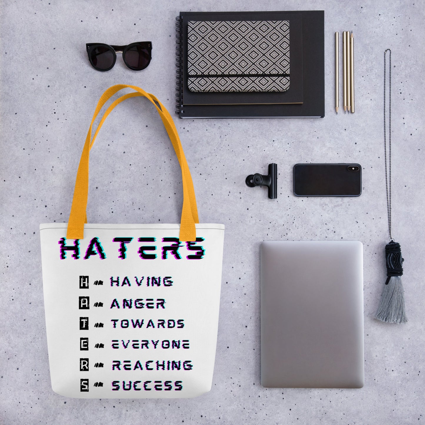 Haters Tote bag - Elevaleaf - 