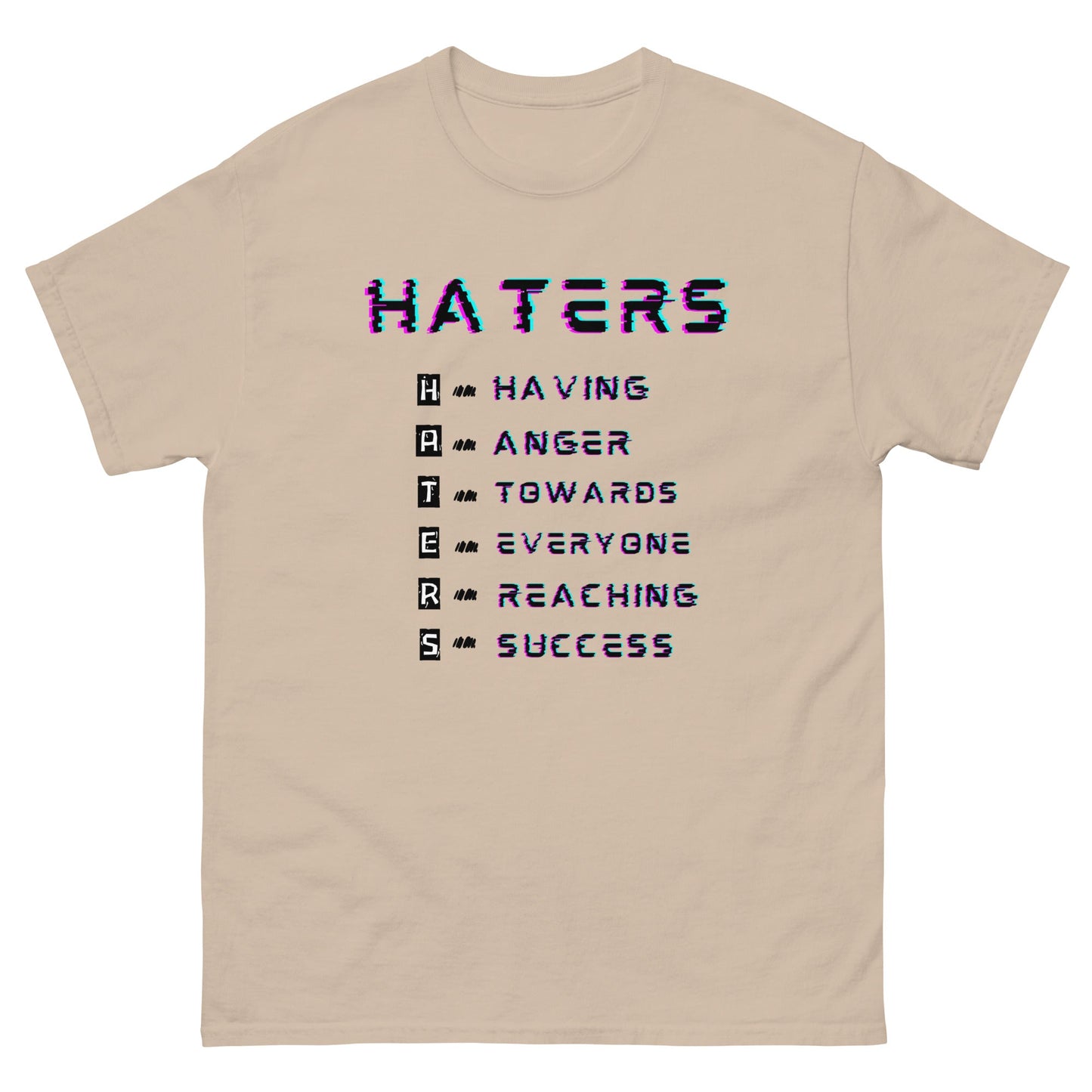 Haters Unisex classic tee - Elevaleaf - 