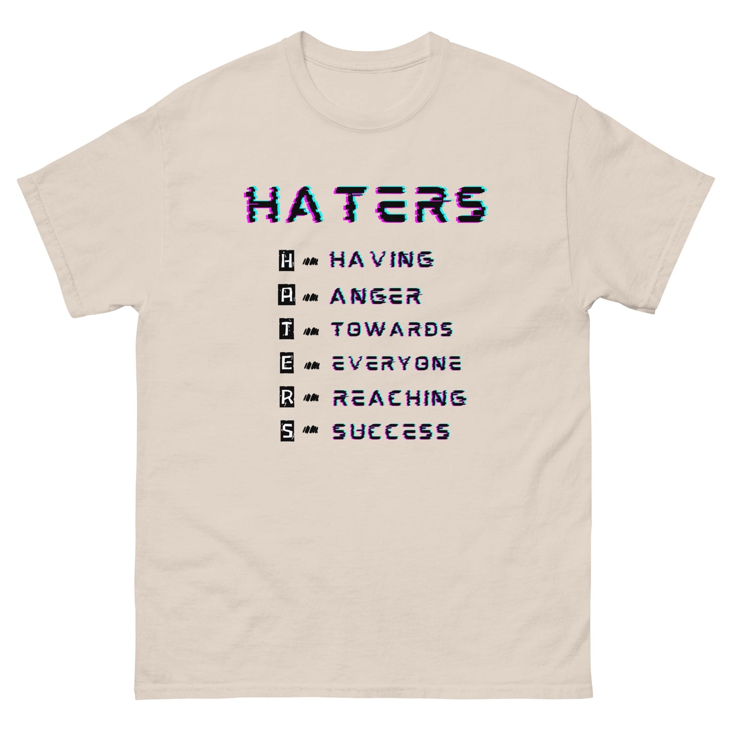 Haters Unisex classic tee - Elevaleaf - 