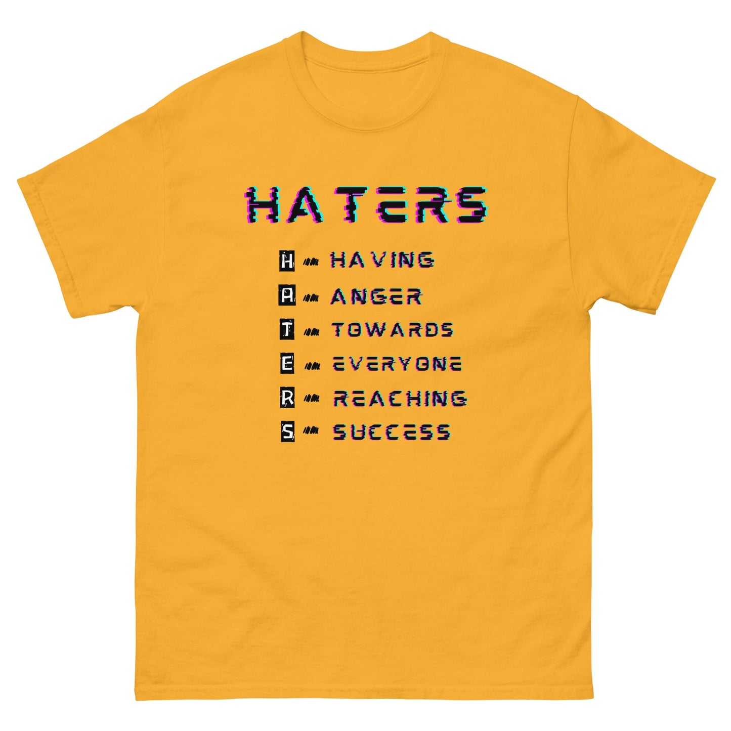 Haters Unisex classic tee - Elevaleaf - 