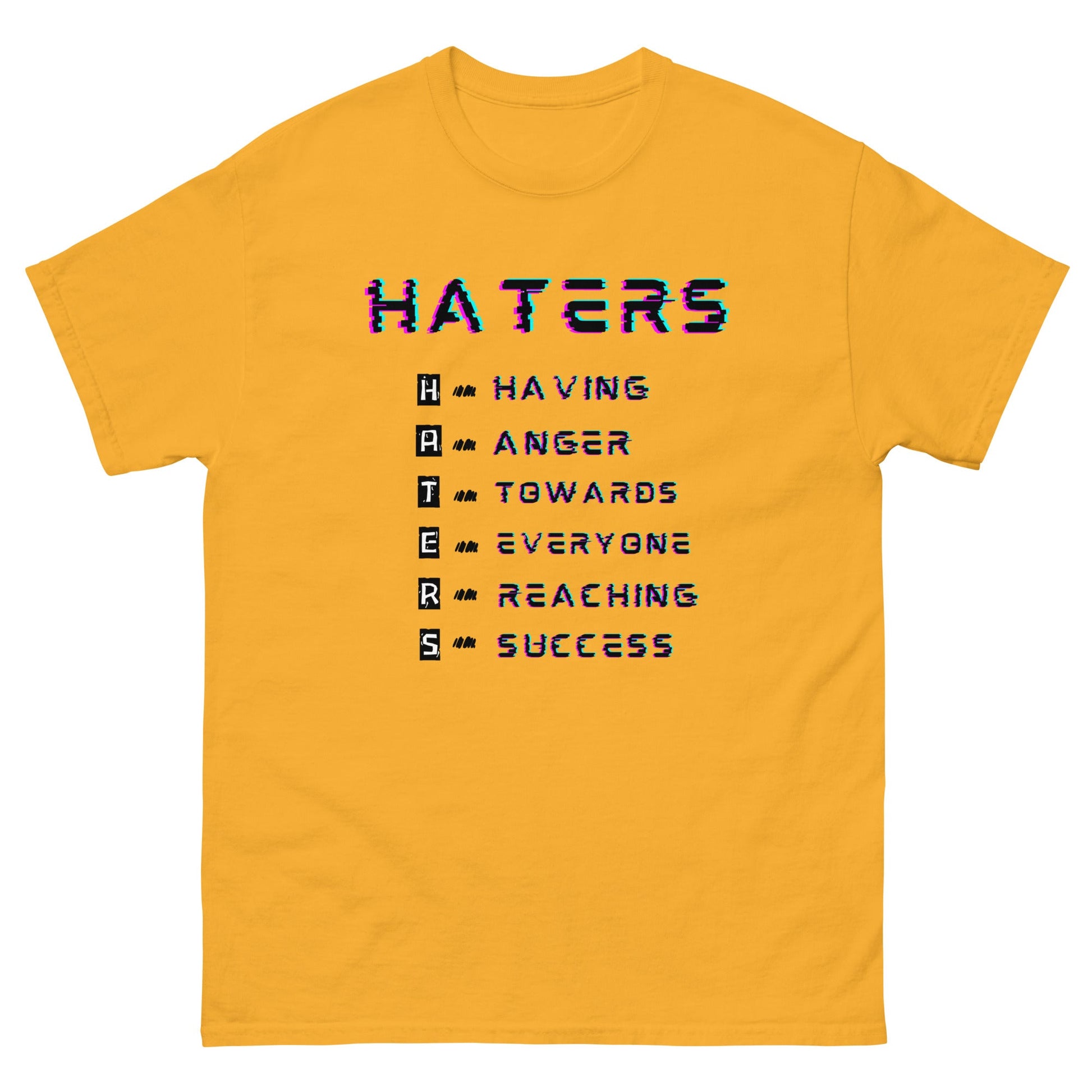 Haters Unisex classic tee - Elevaleaf - 