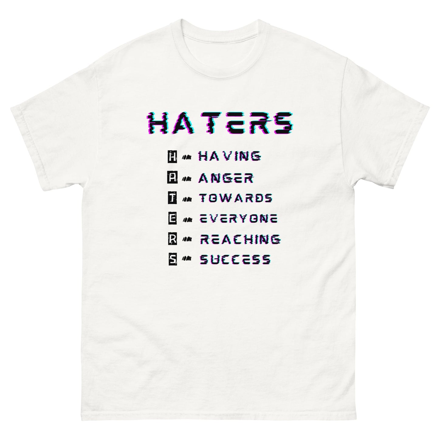 Haters Unisex classic tee - Elevaleaf - 