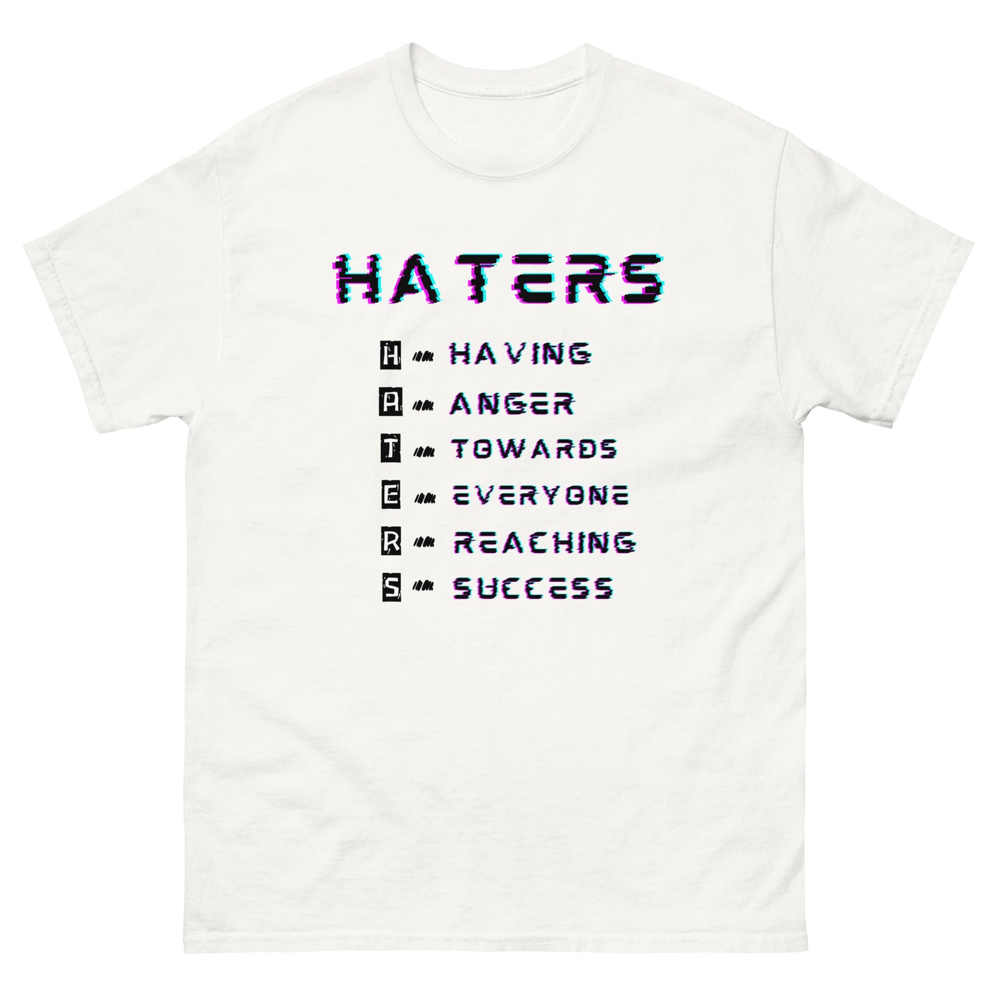 Haters Unisex classic tee - Elevaleaf - 