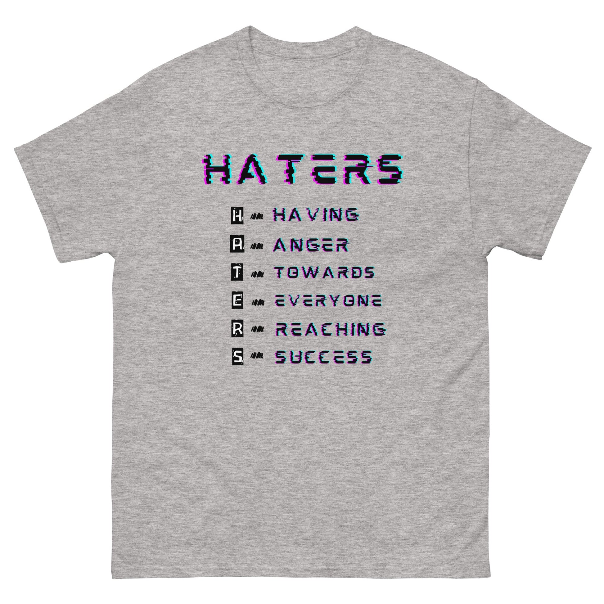 Haters Unisex classic tee - Elevaleaf - 