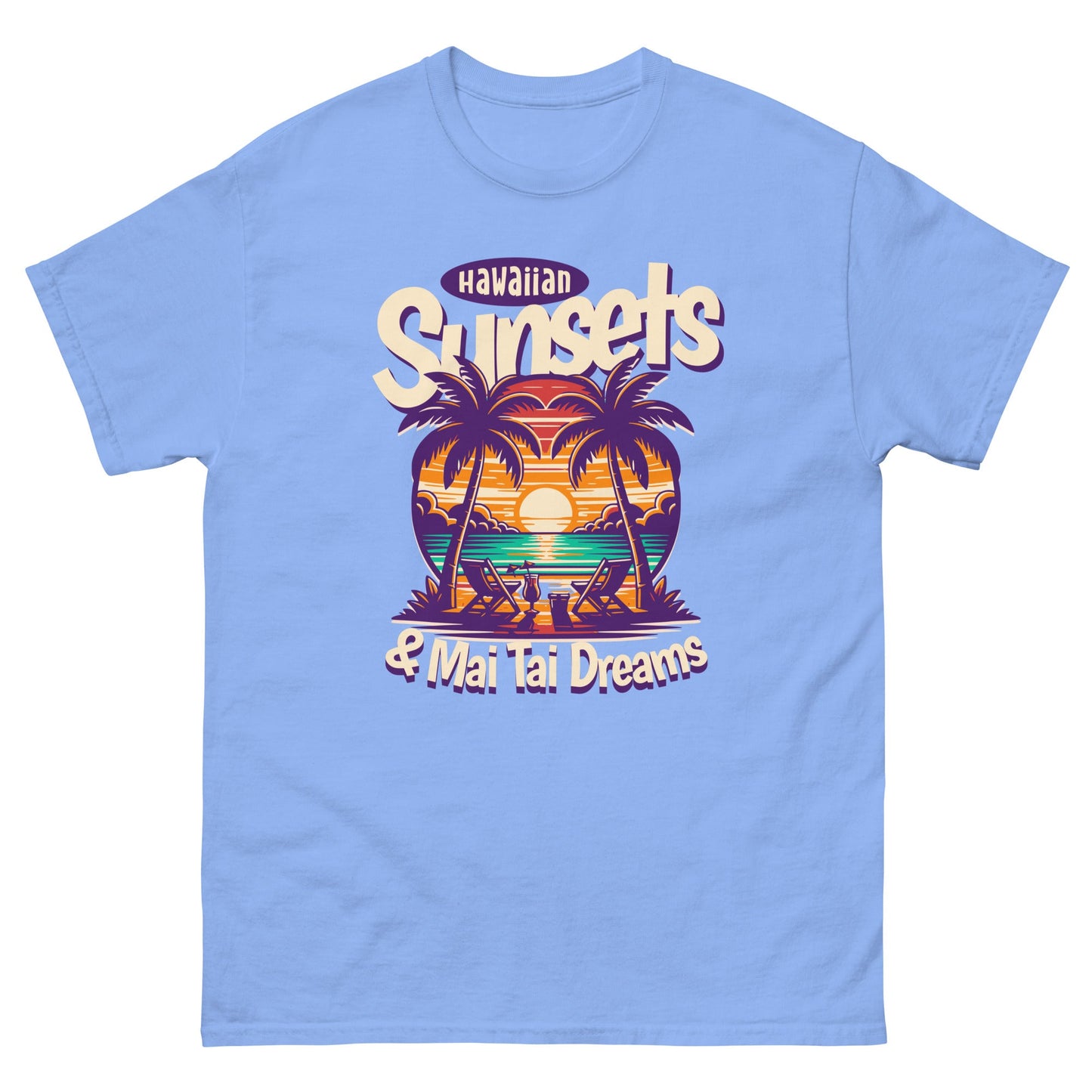 Hawaiian Sunsets Men's classic tee - Elevaleaf -