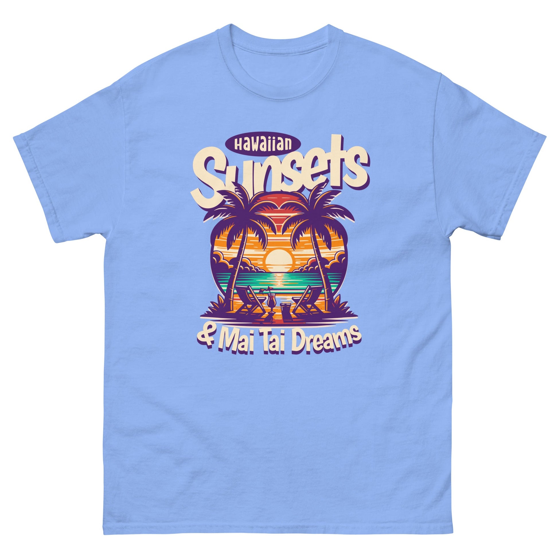 Hawaiian Sunsets Men's classic tee - Elevaleaf -
