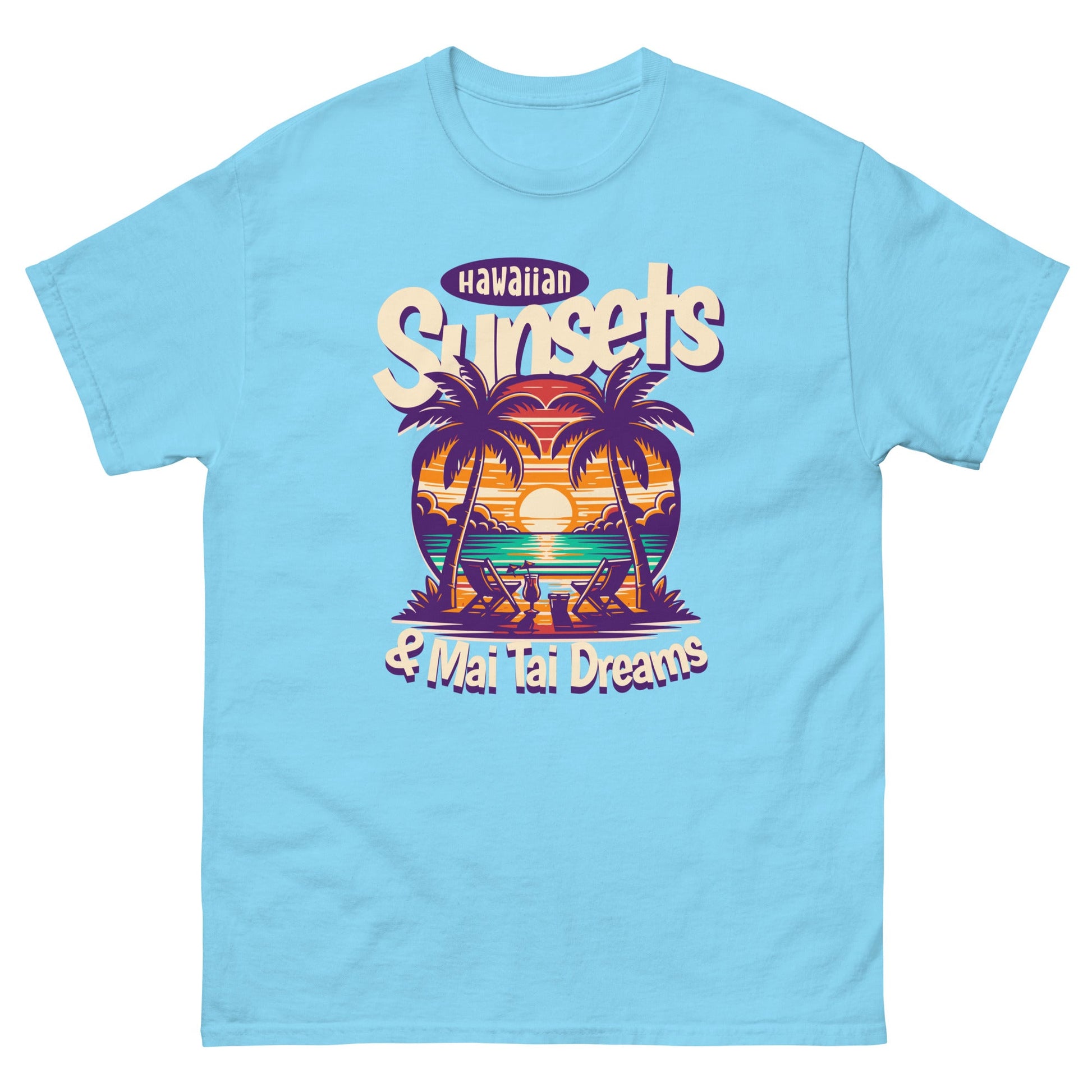 Hawaiian Sunsets Men's classic tee - Elevaleaf -