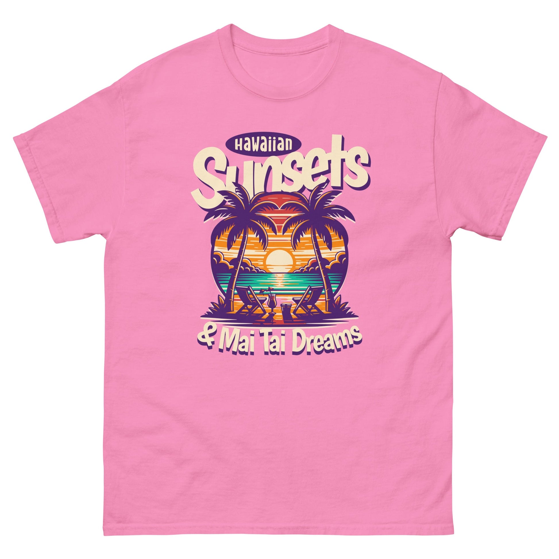 Hawaiian Sunsets Men's classic tee - Elevaleaf -