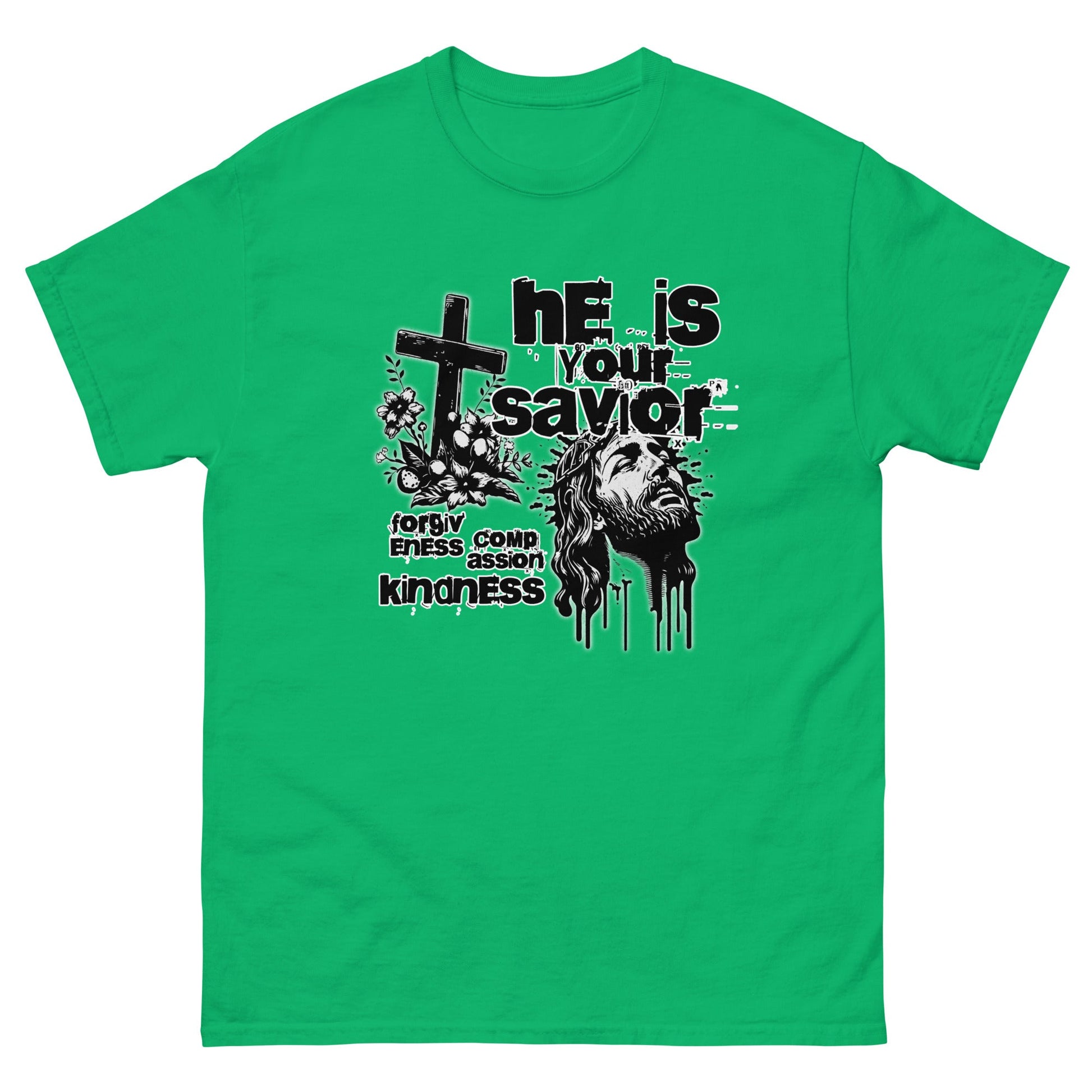 He is Your Savior Men's classic tee - Elevaleaf -