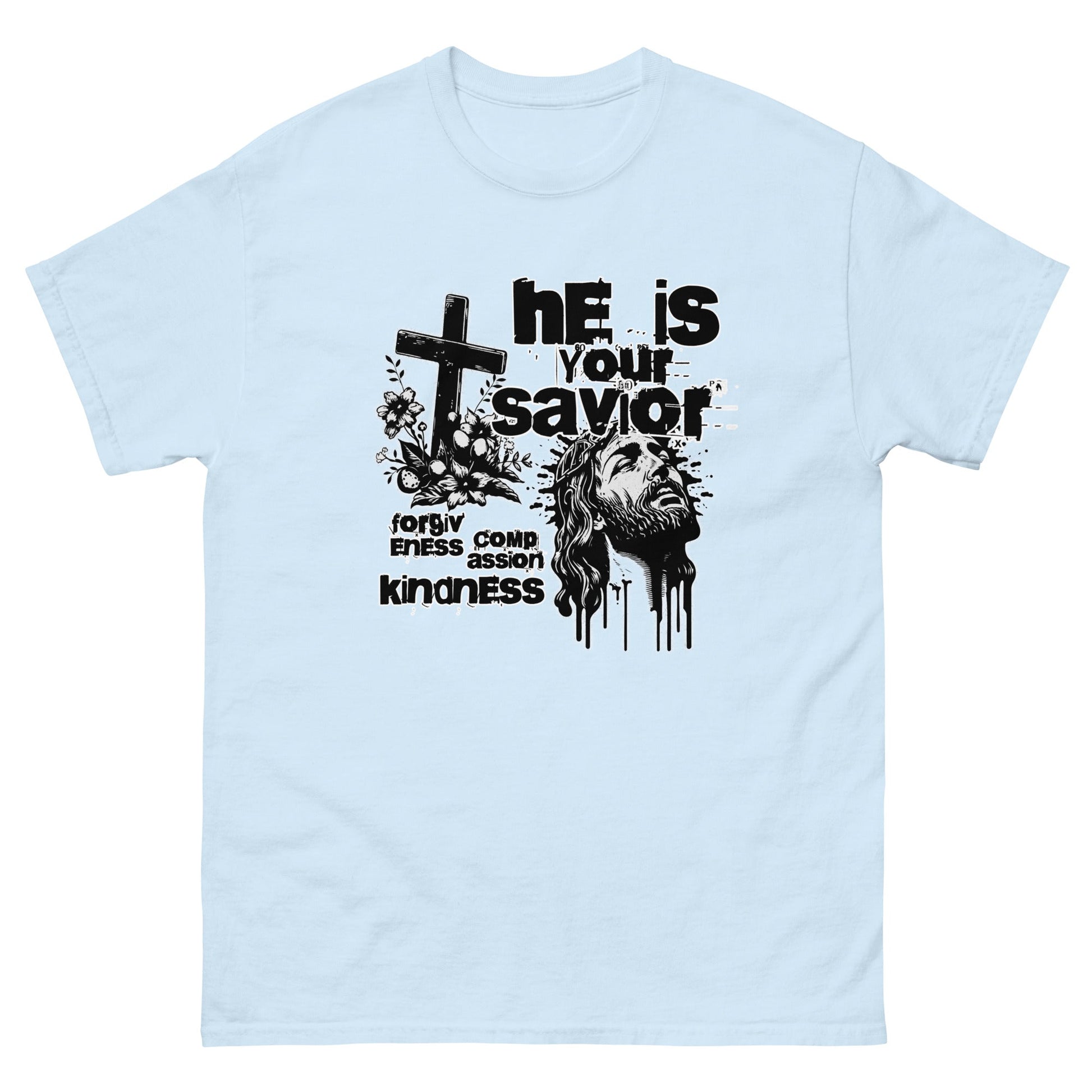He is Your Savior Men's classic tee - Elevaleaf -