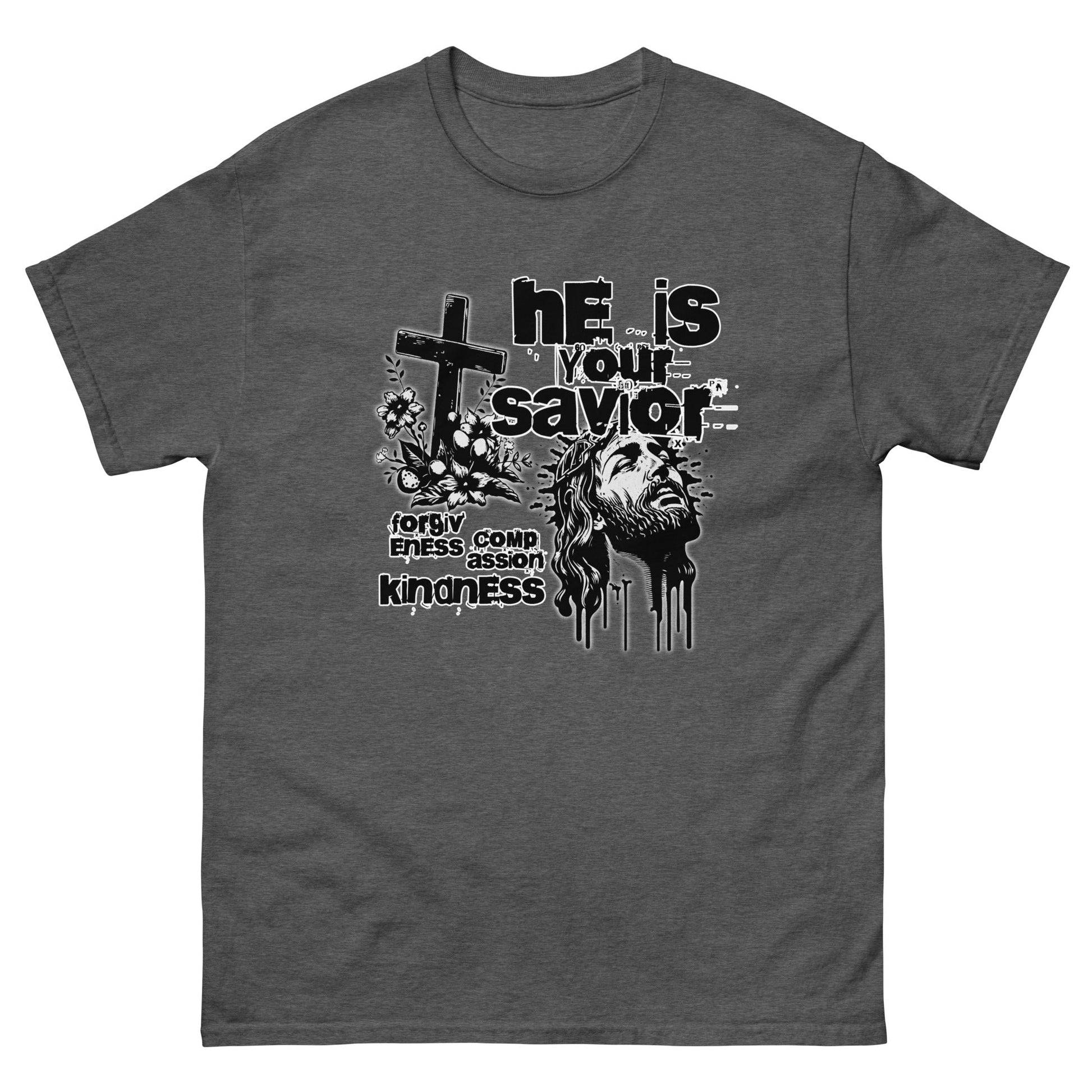 He is Your Savior Men's classic tee - Elevaleaf -