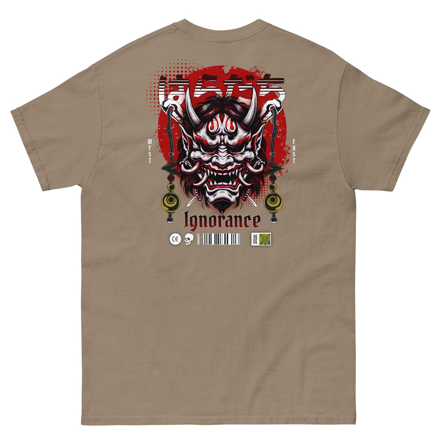 ignorance & Anger(backprint) Men's classic tee - Elevaleaf - 