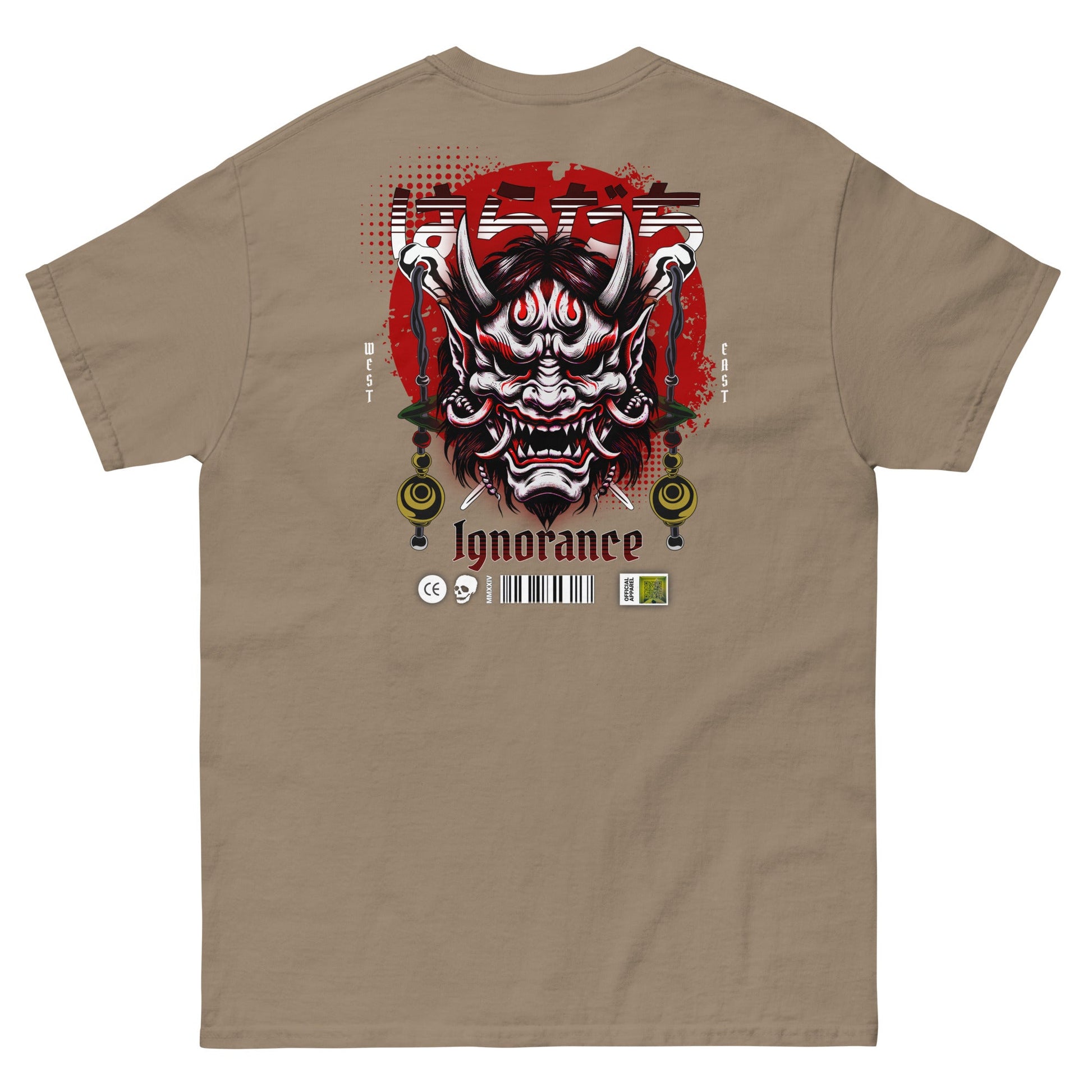 ignorance & Anger(backprint) Men's classic tee - Elevaleaf - 