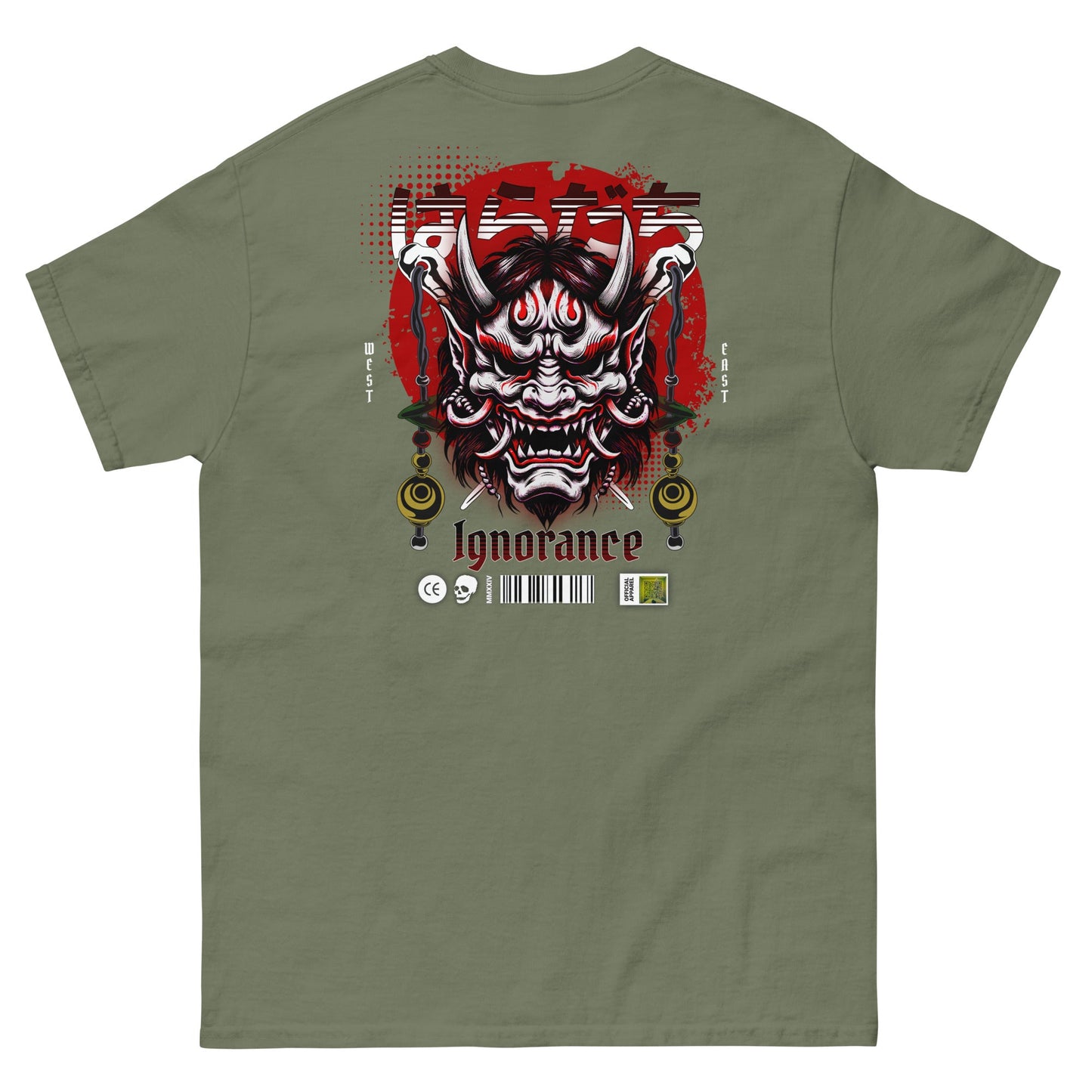 ignorance & Anger(backprint) Men's classic tee - Elevaleaf - 