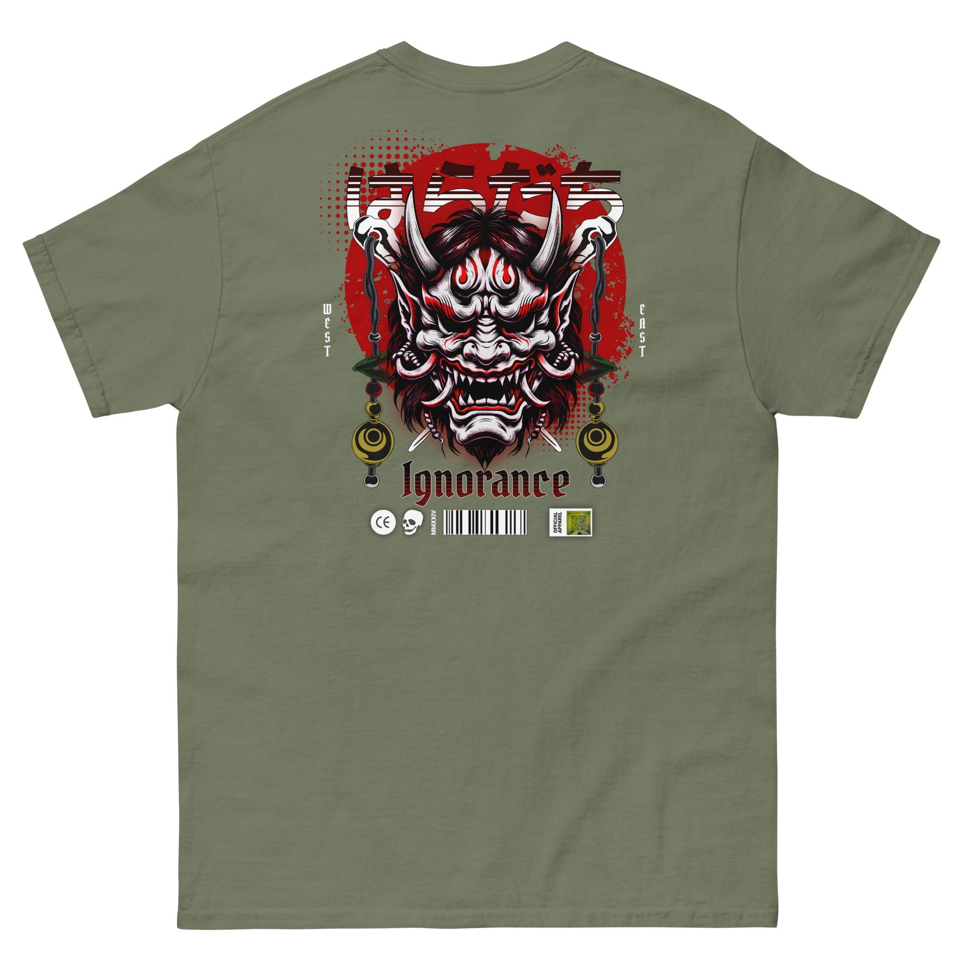 ignorance & Anger(backprint) Men's classic tee - Elevaleaf - 