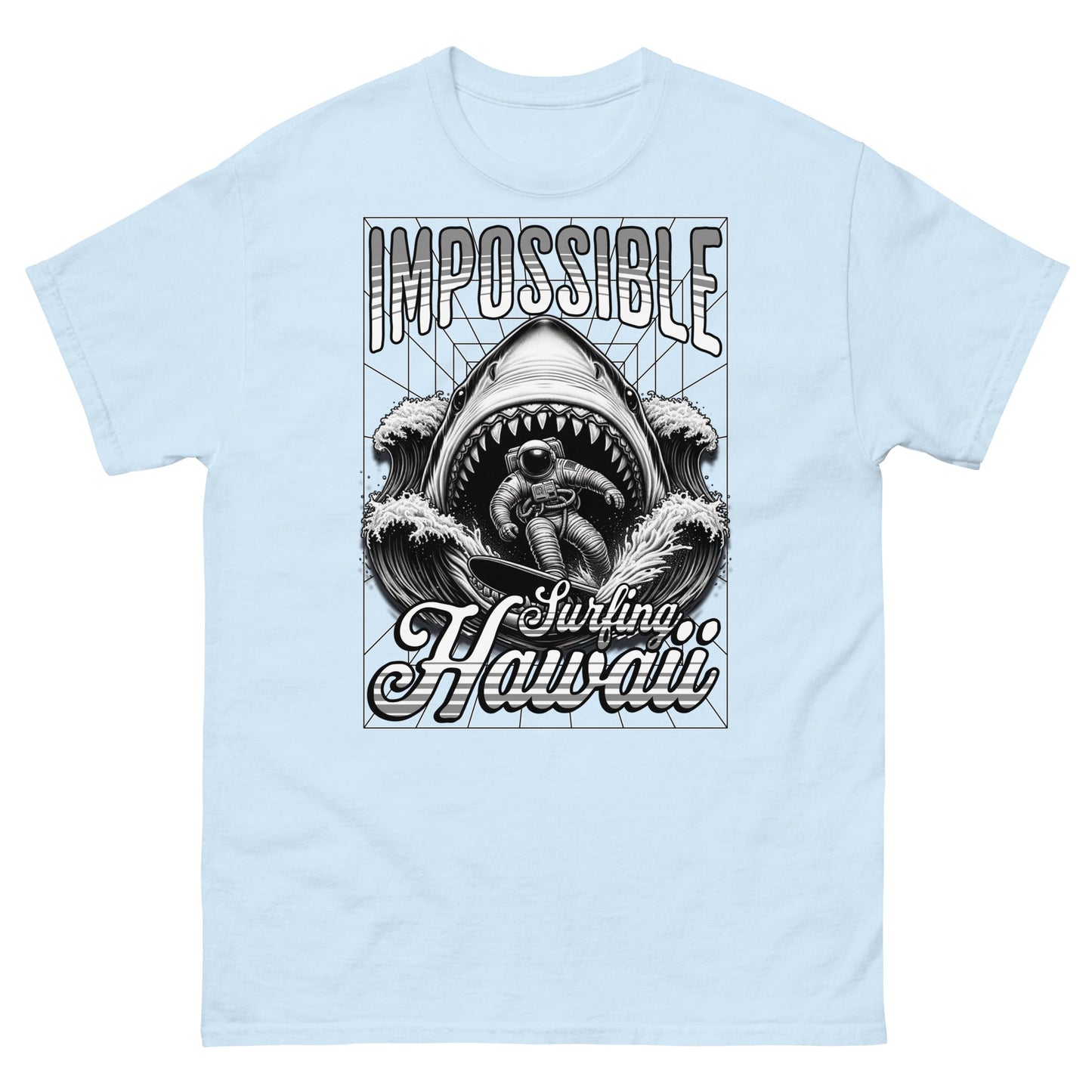 impossible surfing Men's classic tee - Elevaleaf -