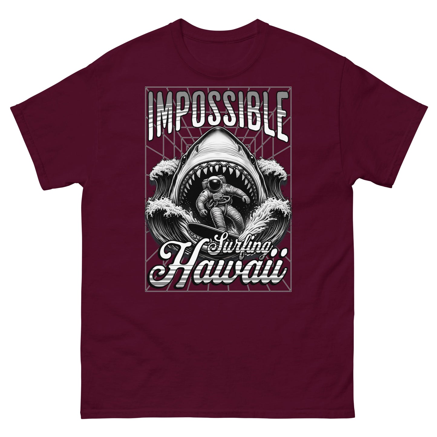 impossible surfing Men's classic tee - Elevaleaf -