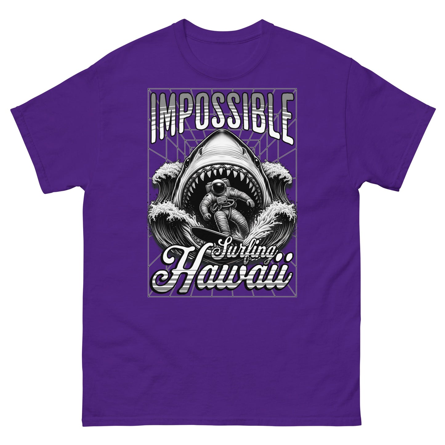 impossible surfing Men's classic tee - Elevaleaf -