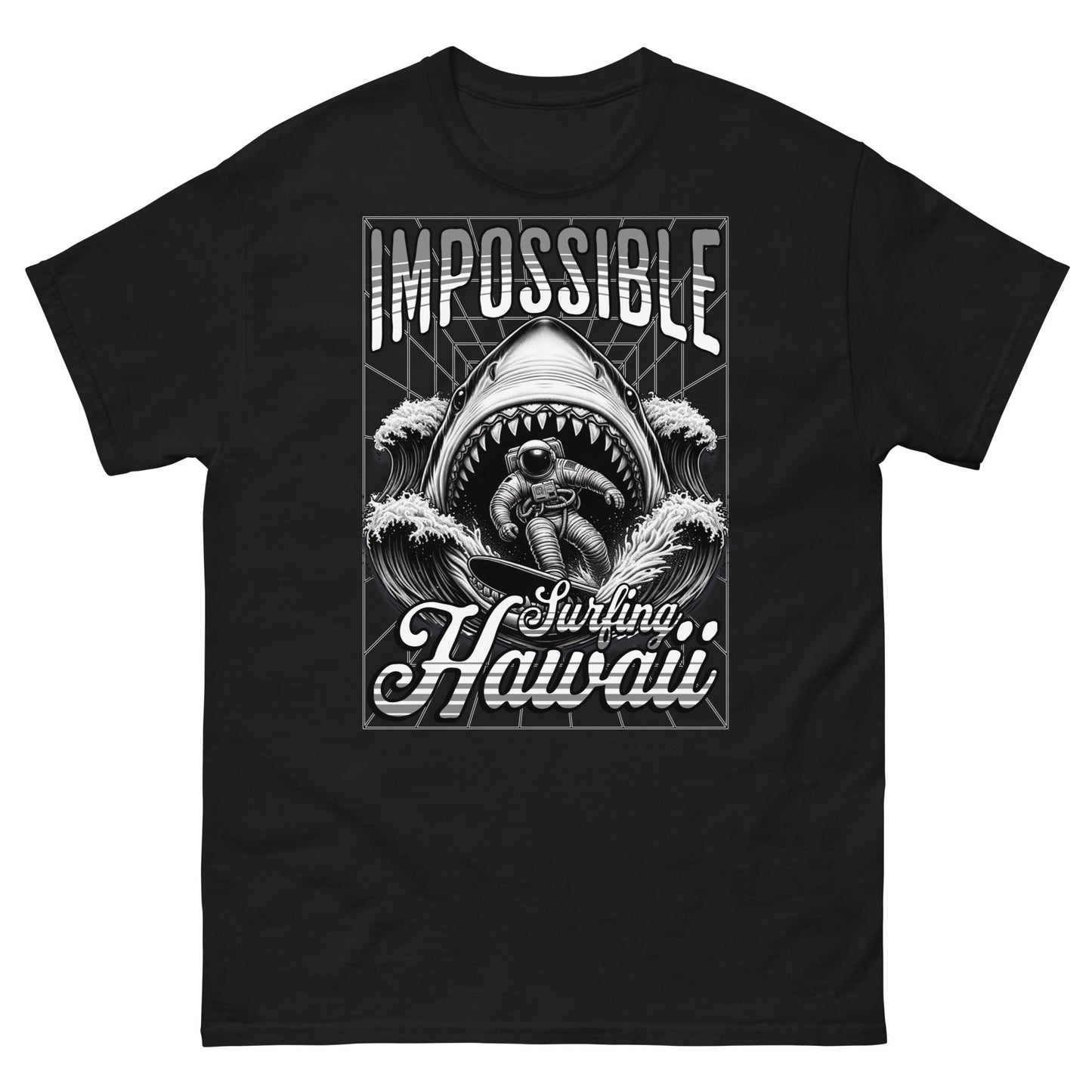 impossible surfing Men's classic tee - Elevaleaf -