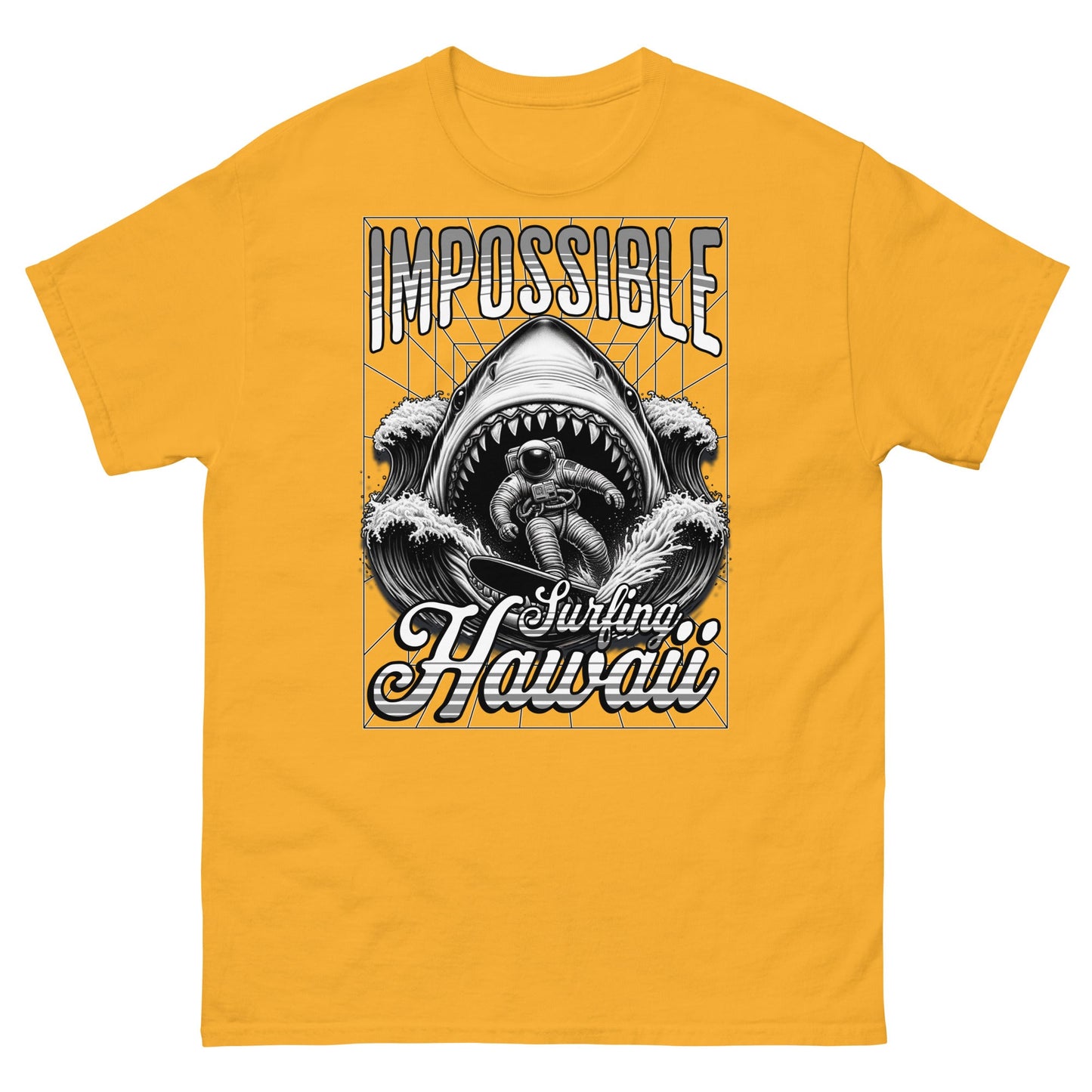 impossible surfing Men's classic tee - Elevaleaf -