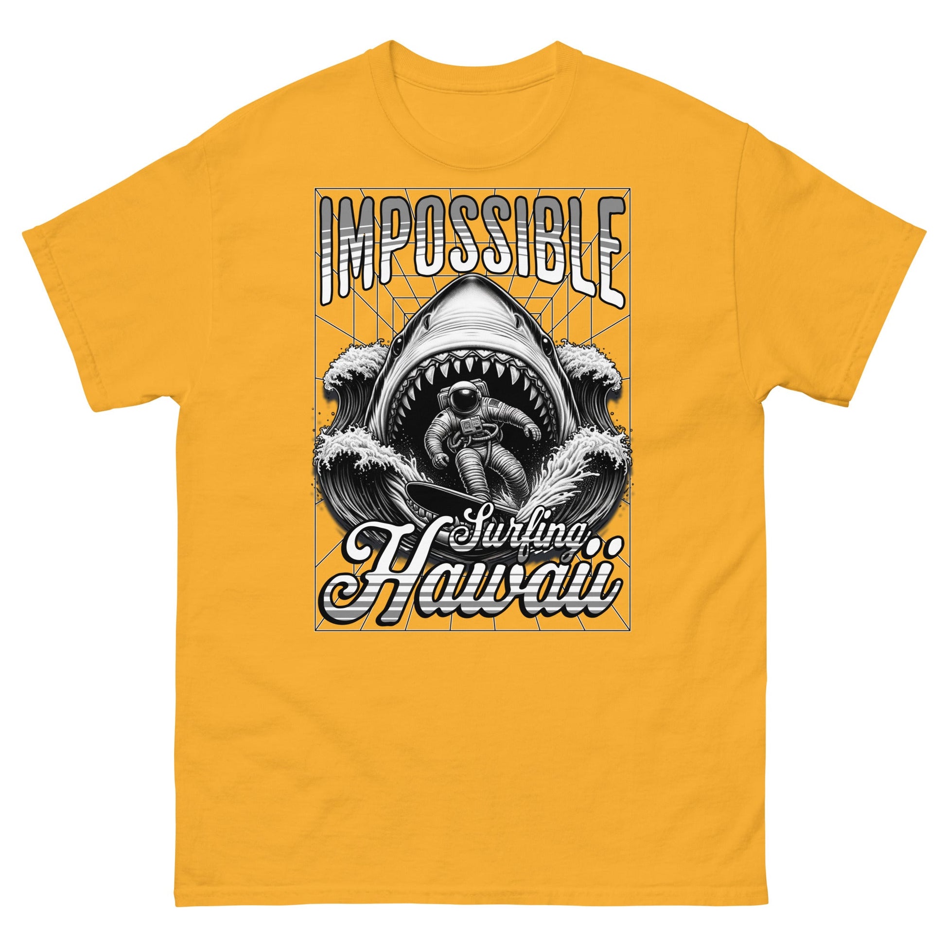 impossible surfing Men's classic tee - Elevaleaf -