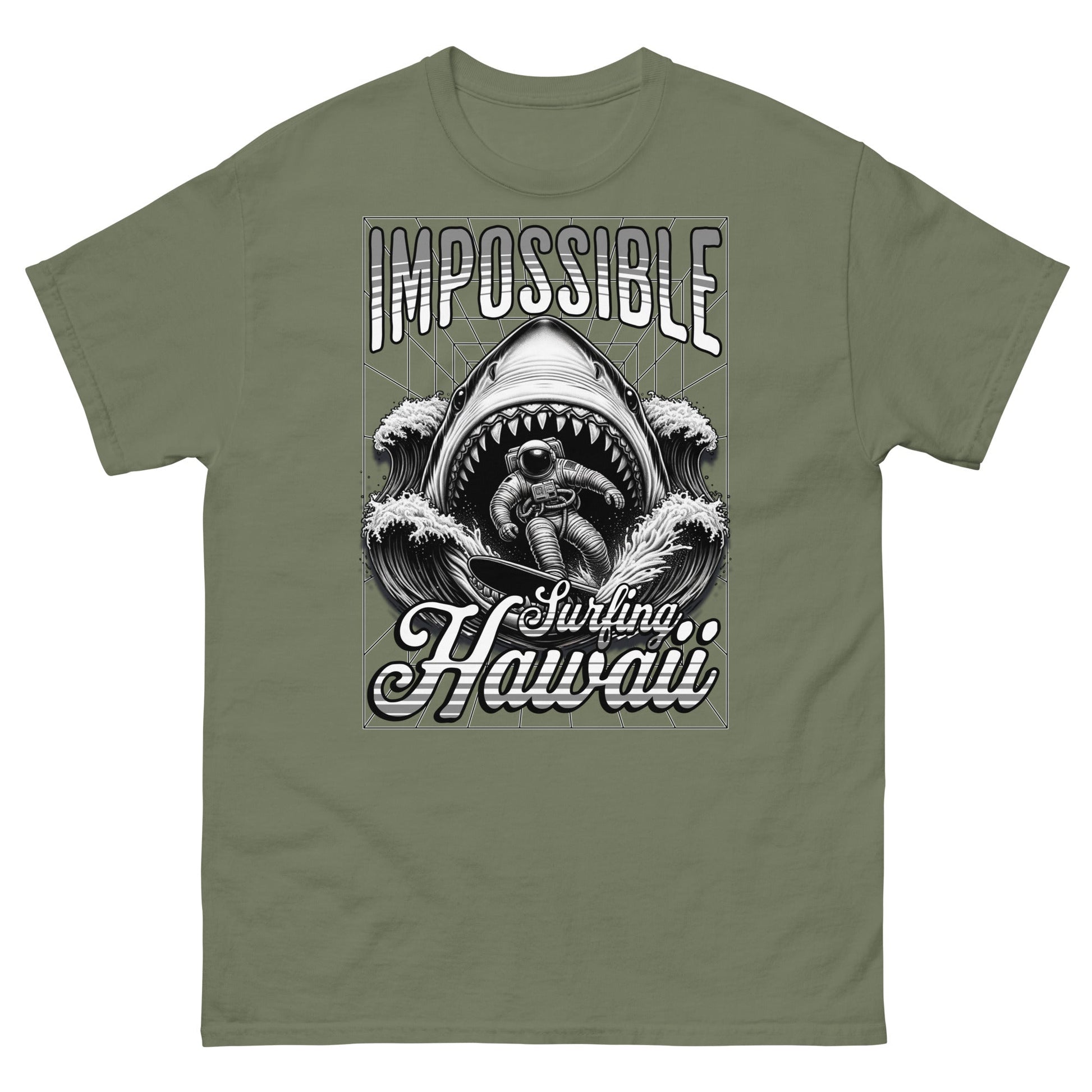 impossible surfing Men's classic tee - Elevaleaf -