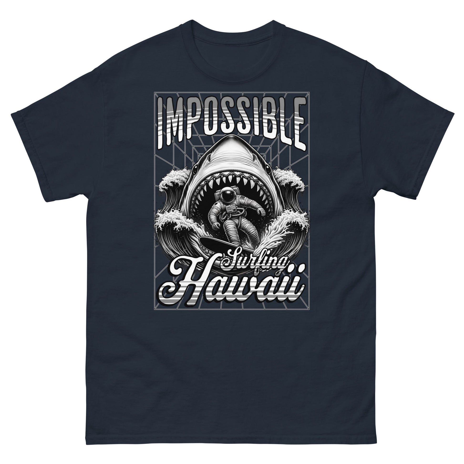 impossible surfing Men's classic tee - Elevaleaf -