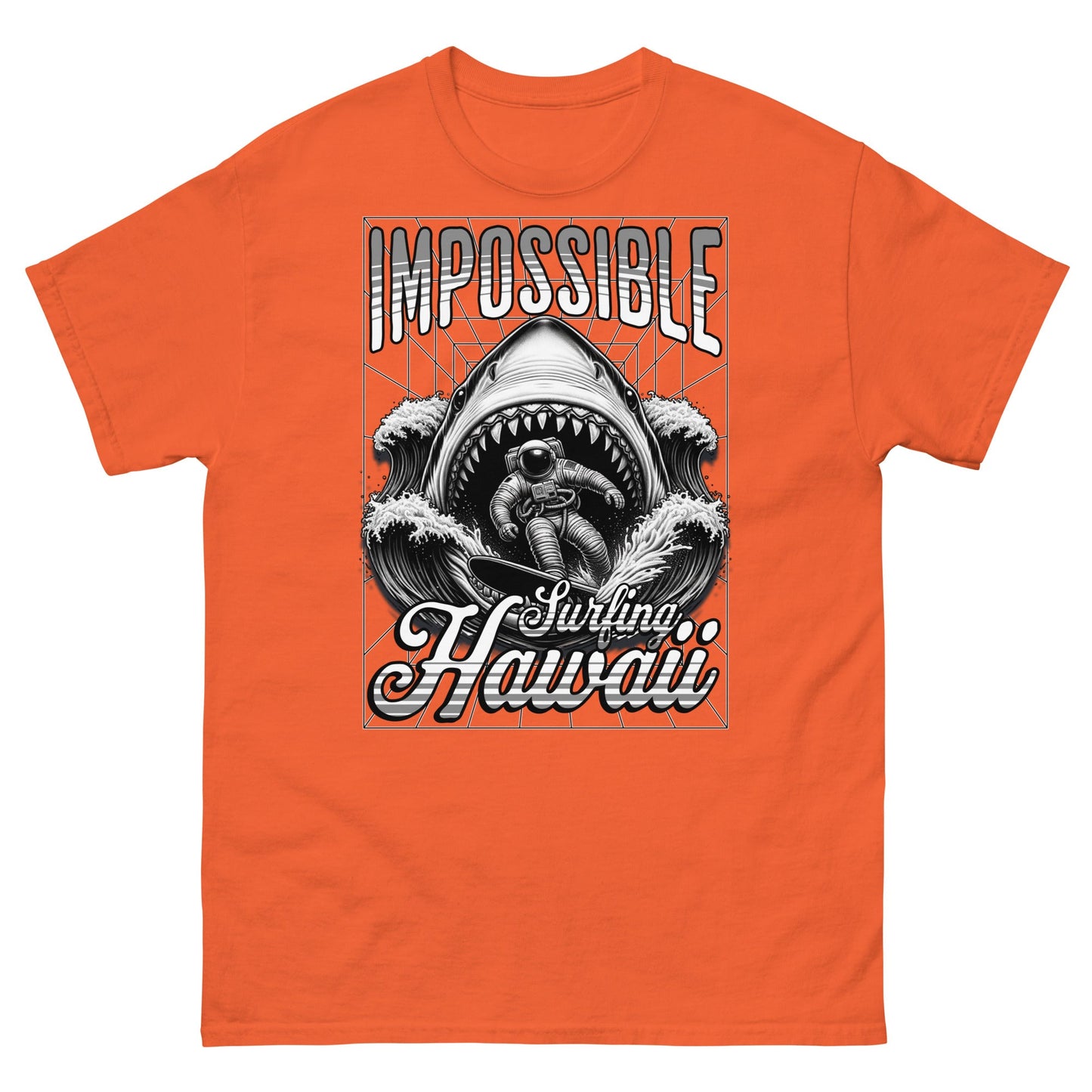 impossible surfing Men's classic tee - Elevaleaf -