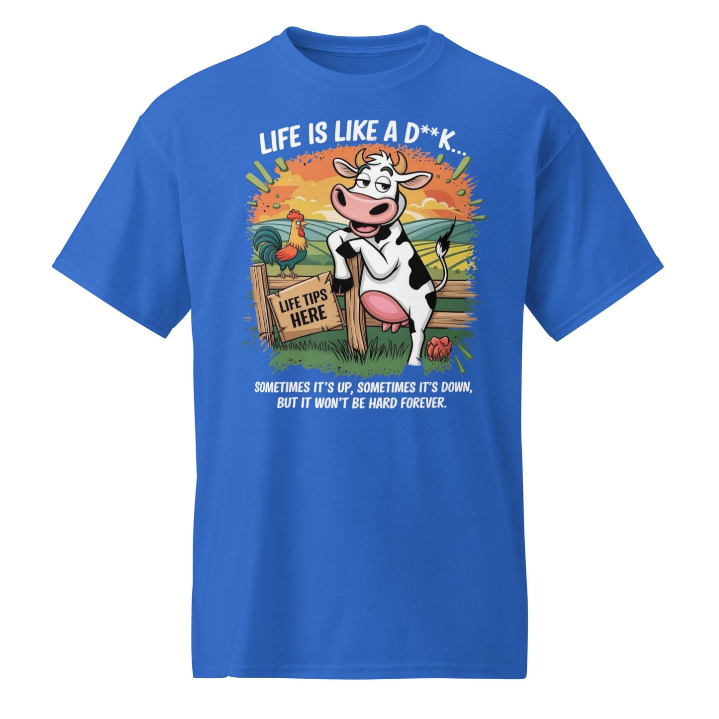 Life cow T-Shirt - Elevaleaf - 
