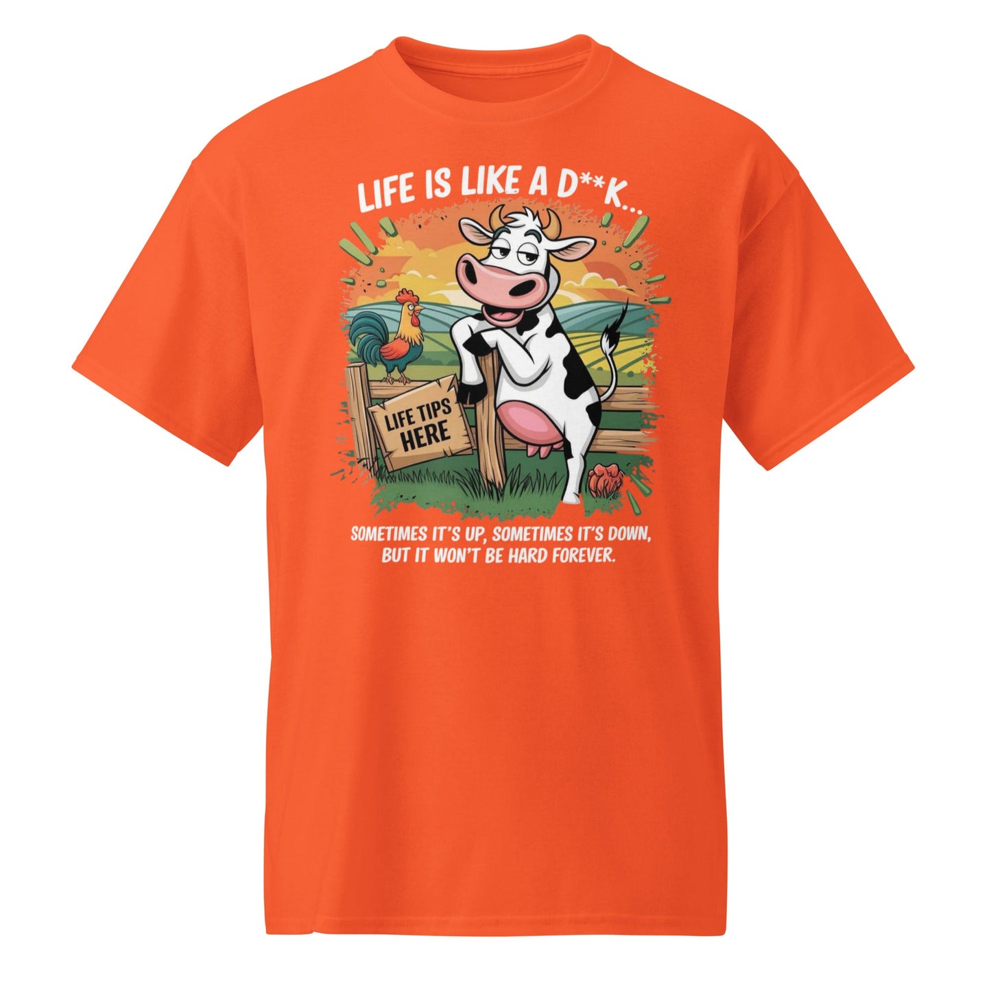 Life cow T-Shirt - Elevaleaf - 
