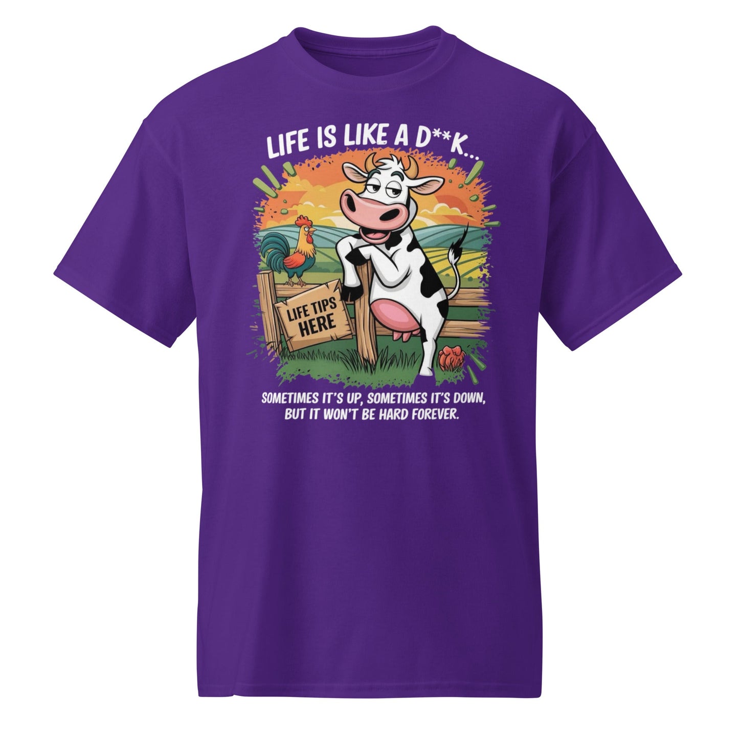 Life cow T-Shirt - Elevaleaf - 