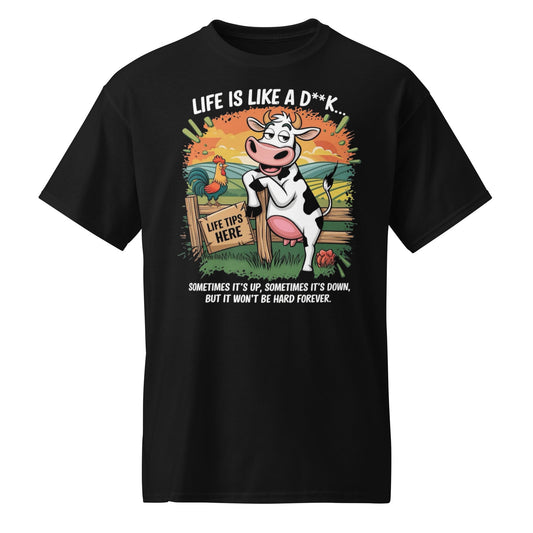 Life cow T-Shirt - Elevaleaf - 