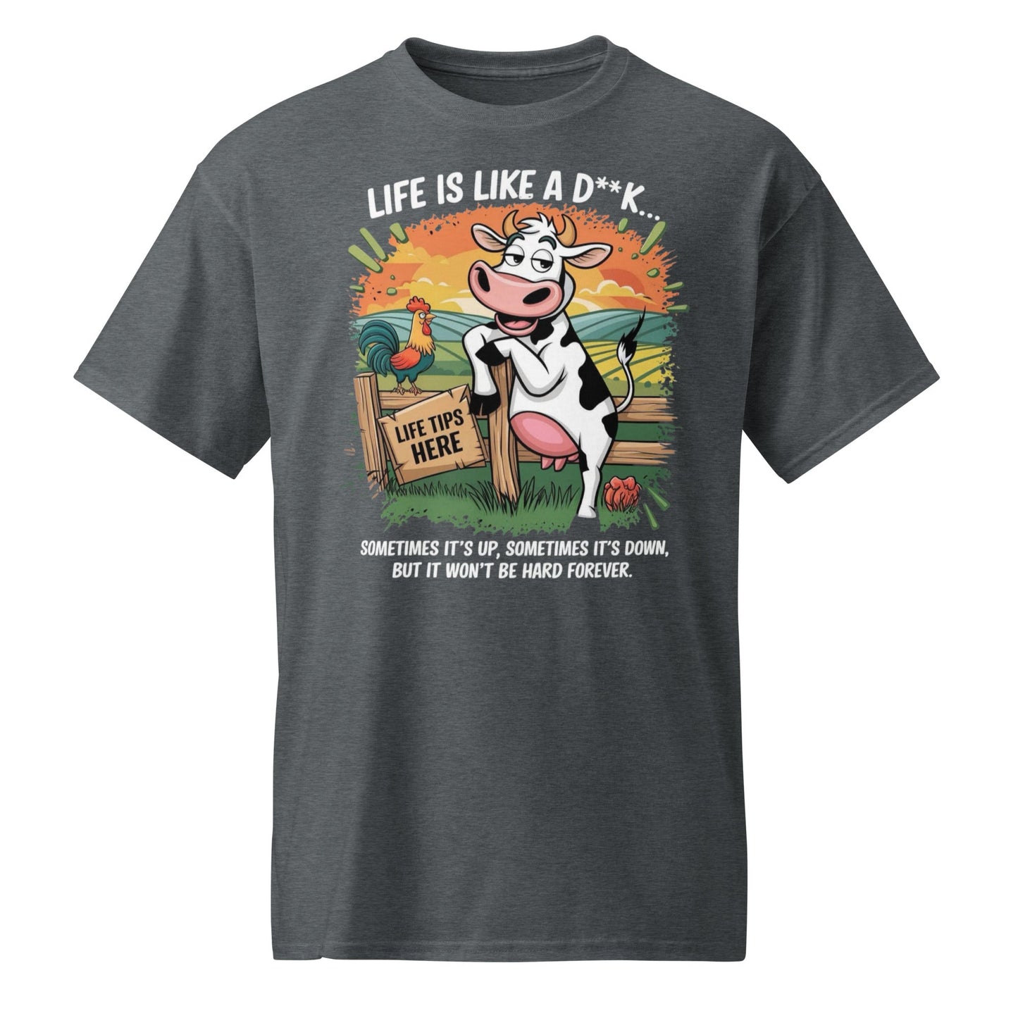 Life cow T-Shirt - Elevaleaf - 