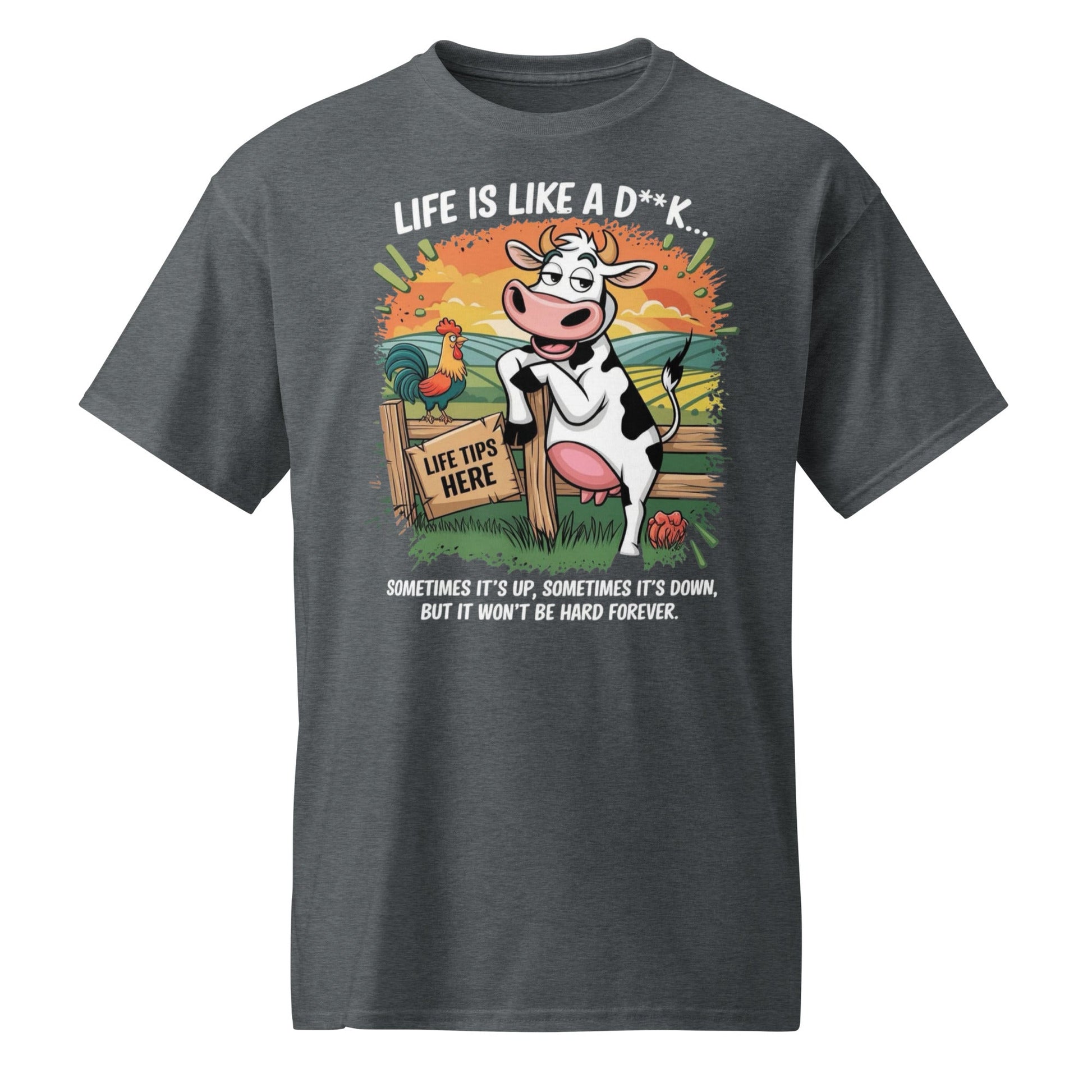 Life cow T-Shirt - Elevaleaf - 