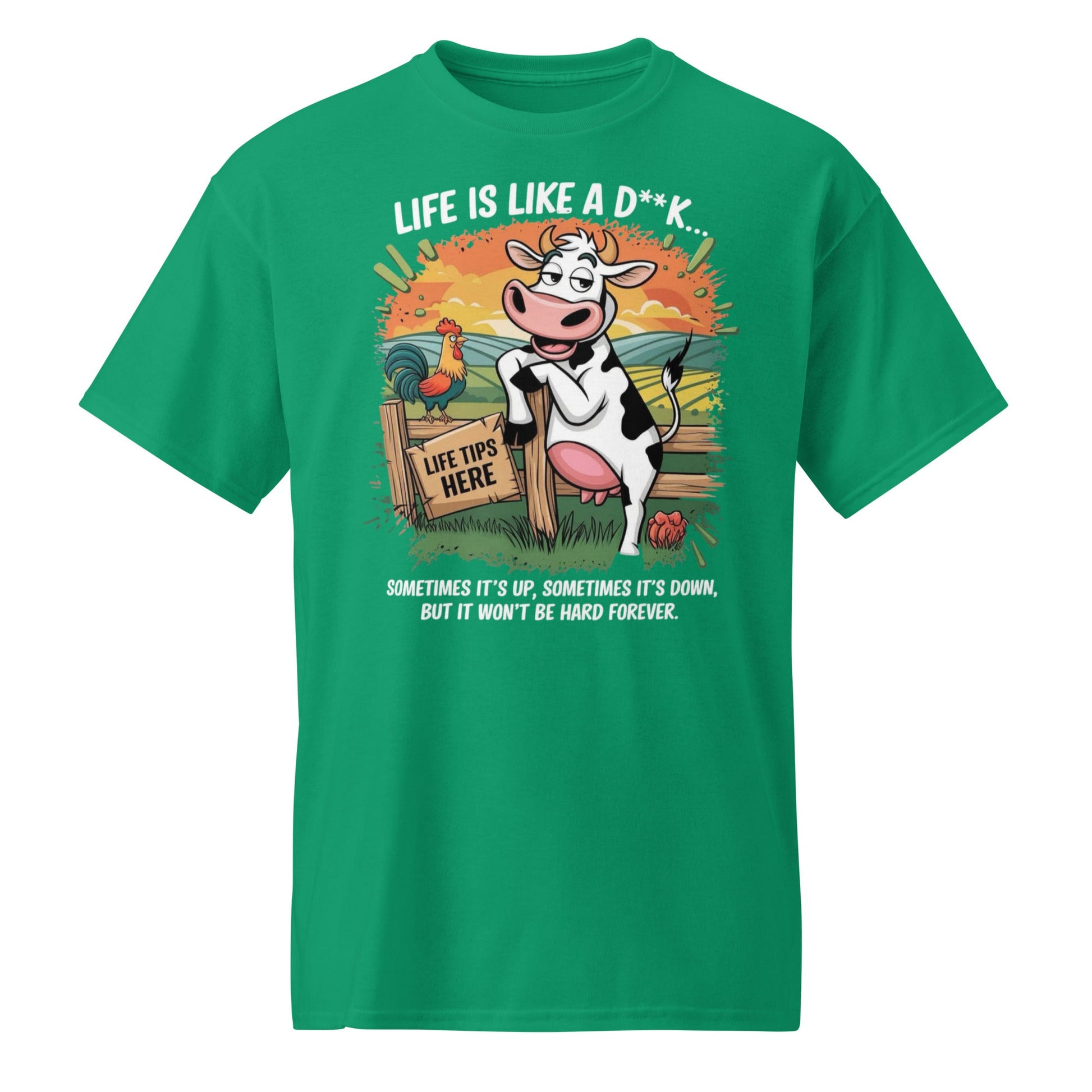 Life cow T-Shirt - Elevaleaf - 