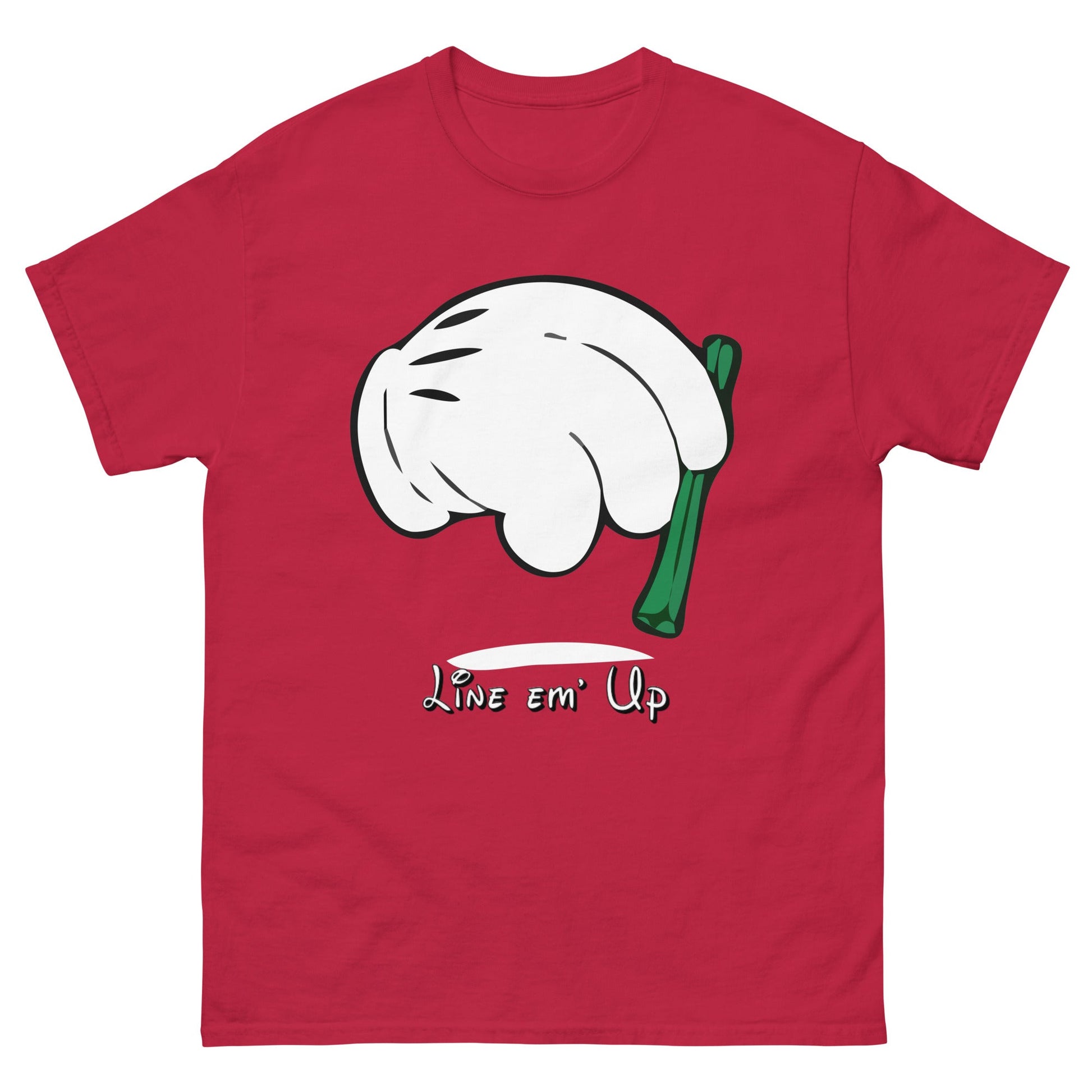 Line em Up Men's classic tee - Elevaleaf - 