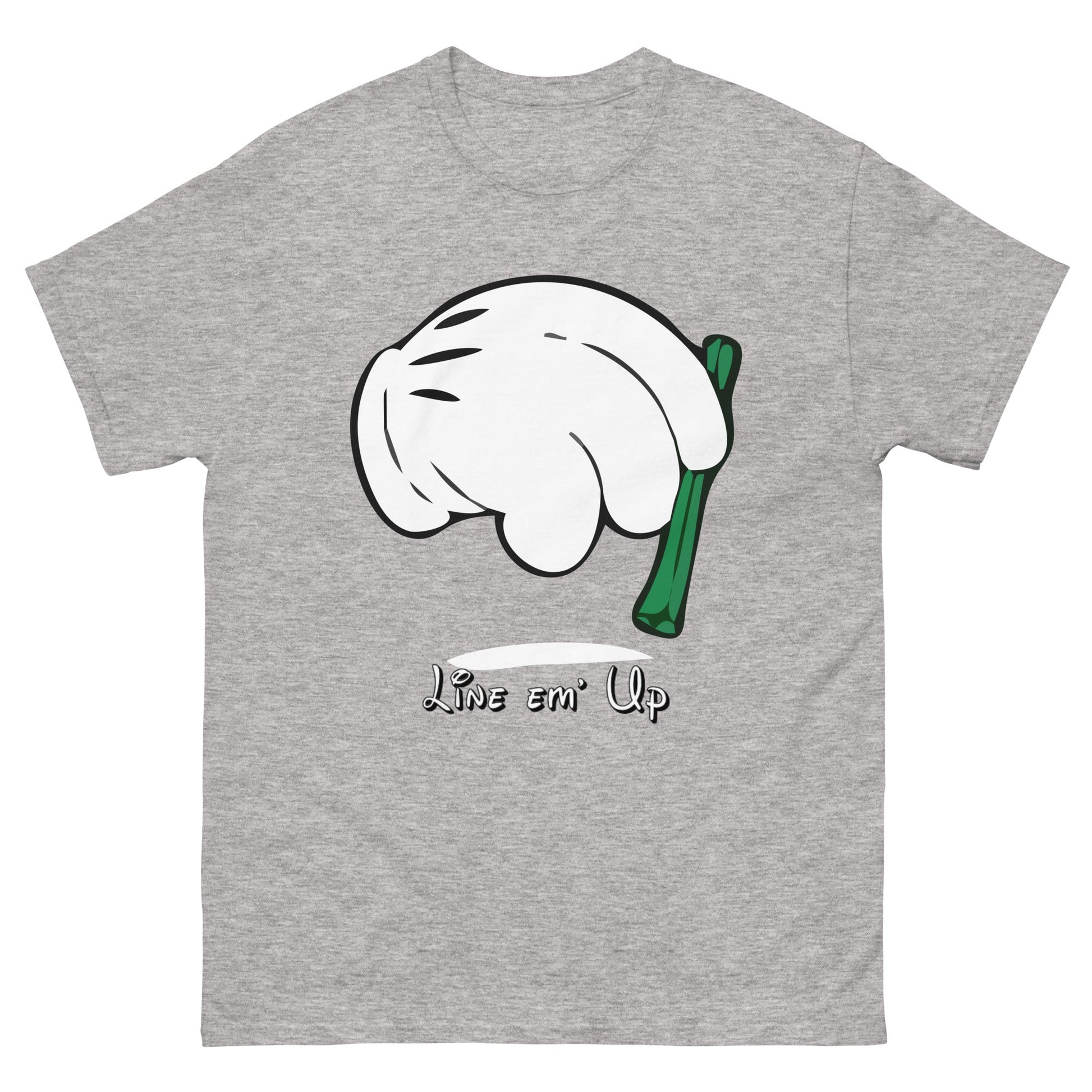 Line em Up Men's classic tee - Elevaleaf - 