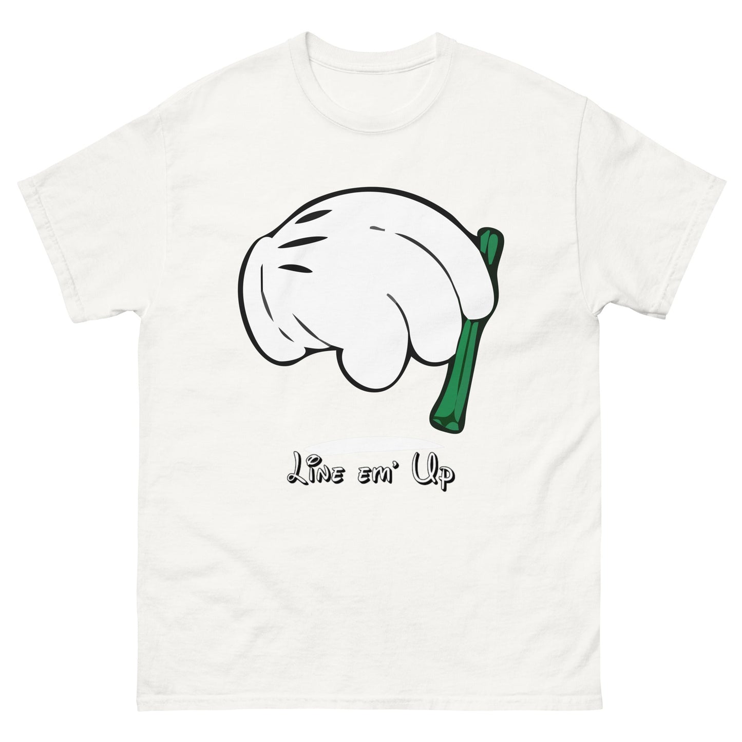 Line em Up Men's classic tee - Elevaleaf - 