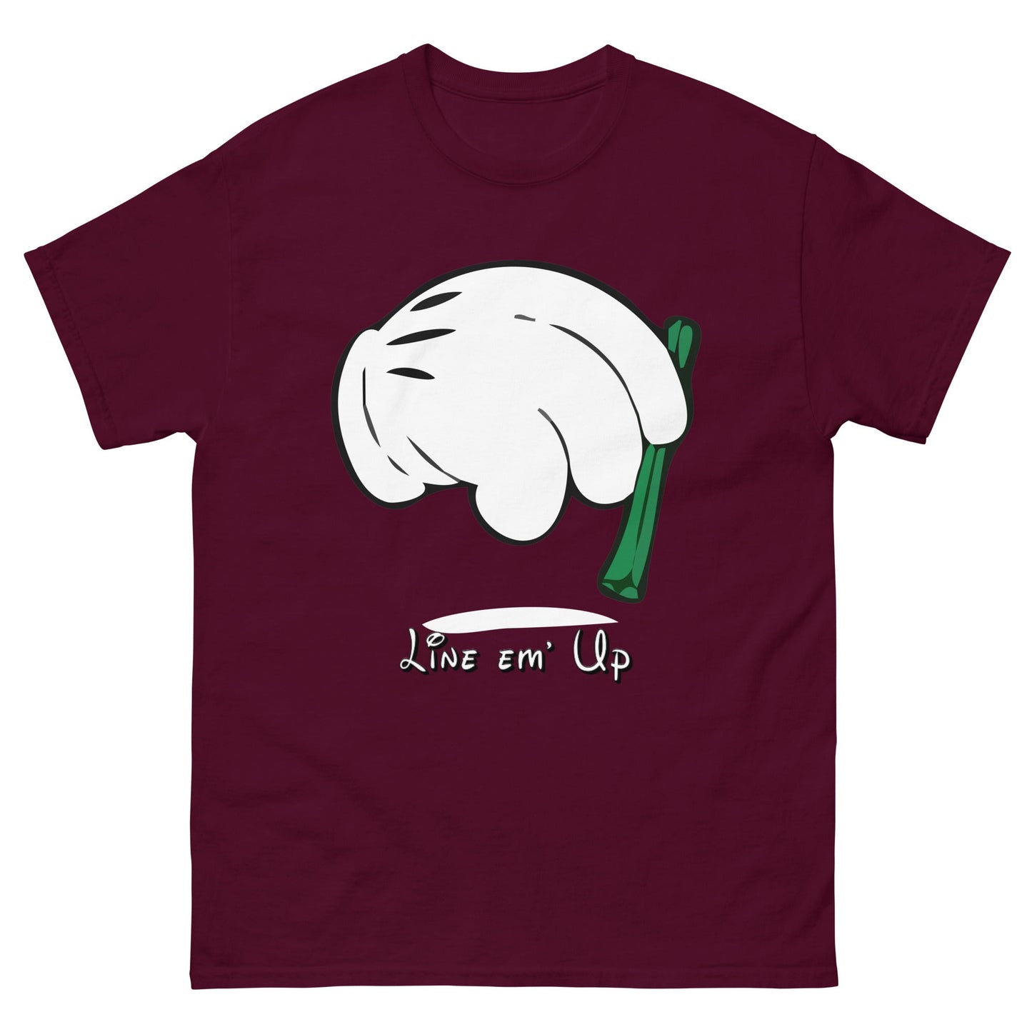 Line em Up Men's classic tee - Elevaleaf - 