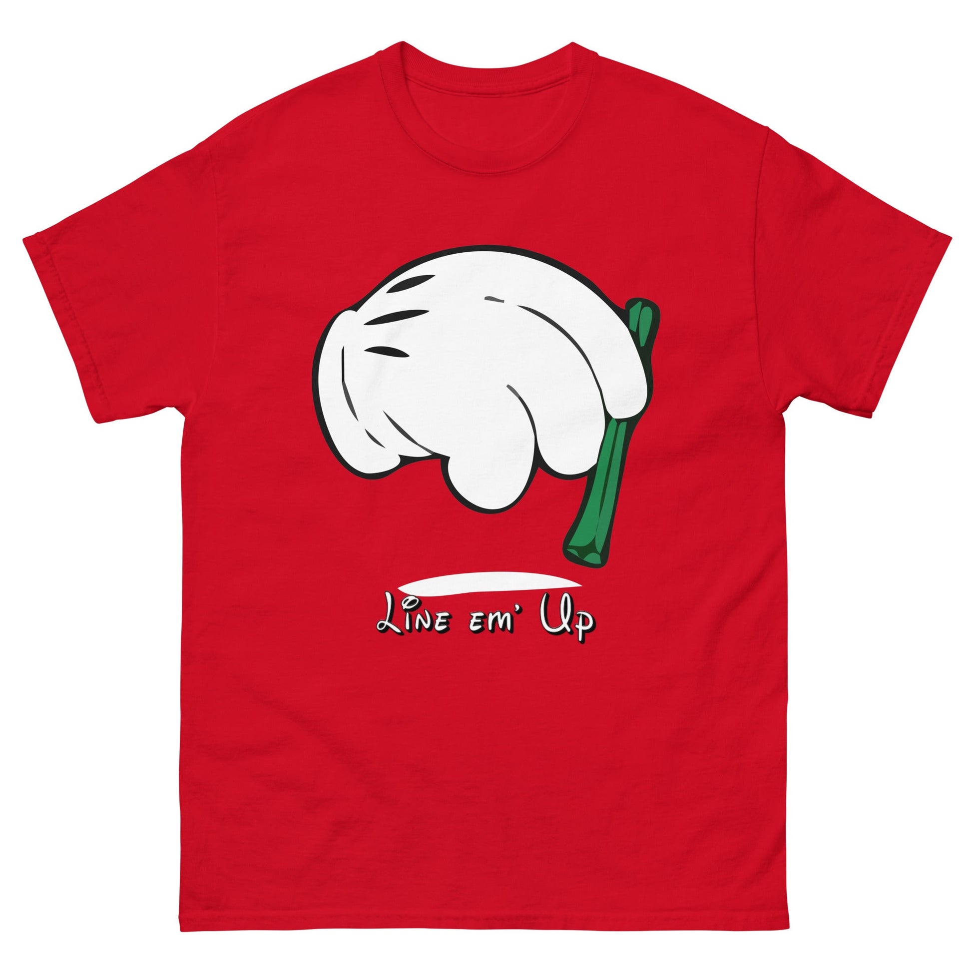 Line em Up Men's classic tee - Elevaleaf - 