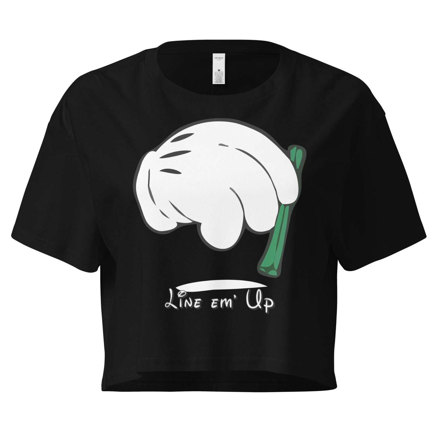 Line em' up Women’s crop top - Elevaleaf - 