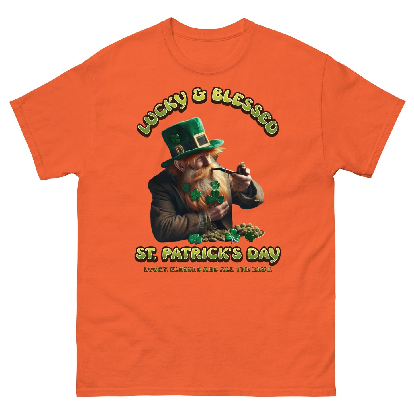 Lucky and Blessed Men's classic tee - Elevaleaf -