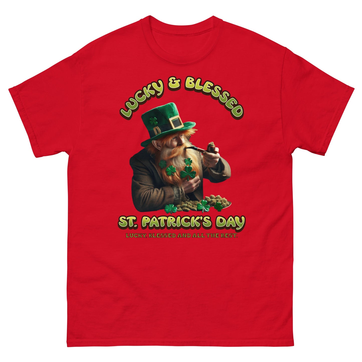 Lucky and Blessed Men's classic tee - Elevaleaf -