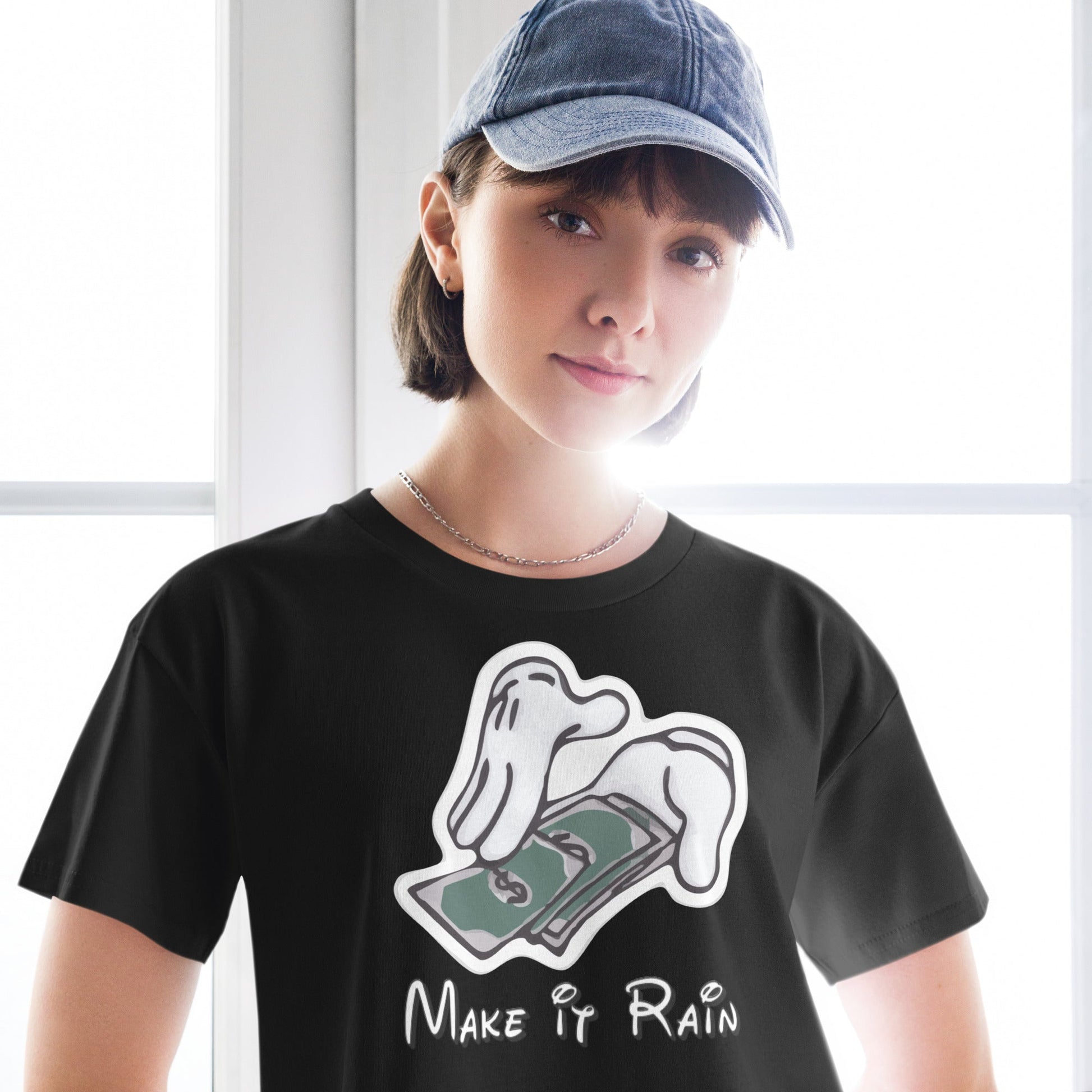 Make it Rain Women’s crop top - Elevaleaf - 
