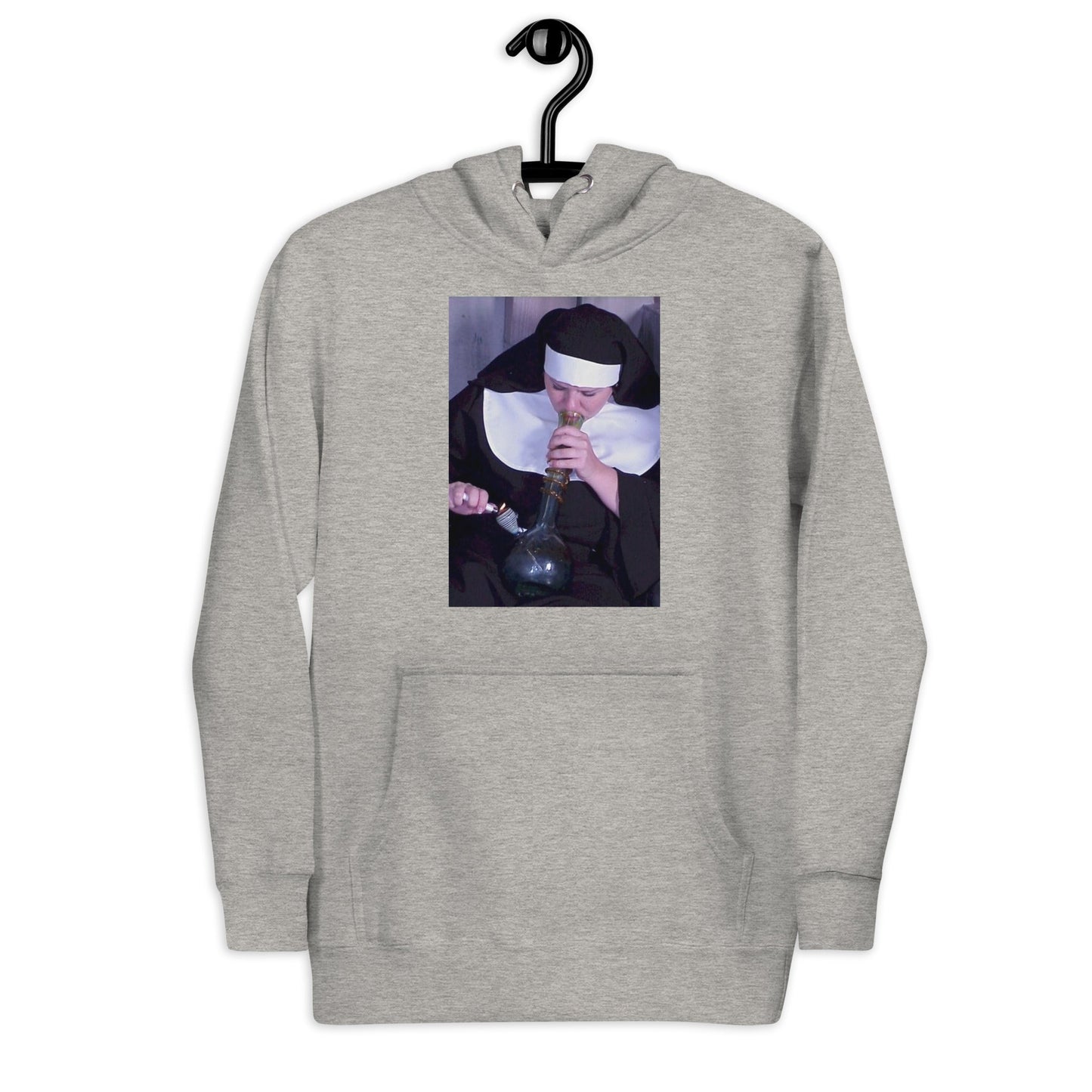 Nun smoking 2 Unisex Hoodie - Elevaleaf -